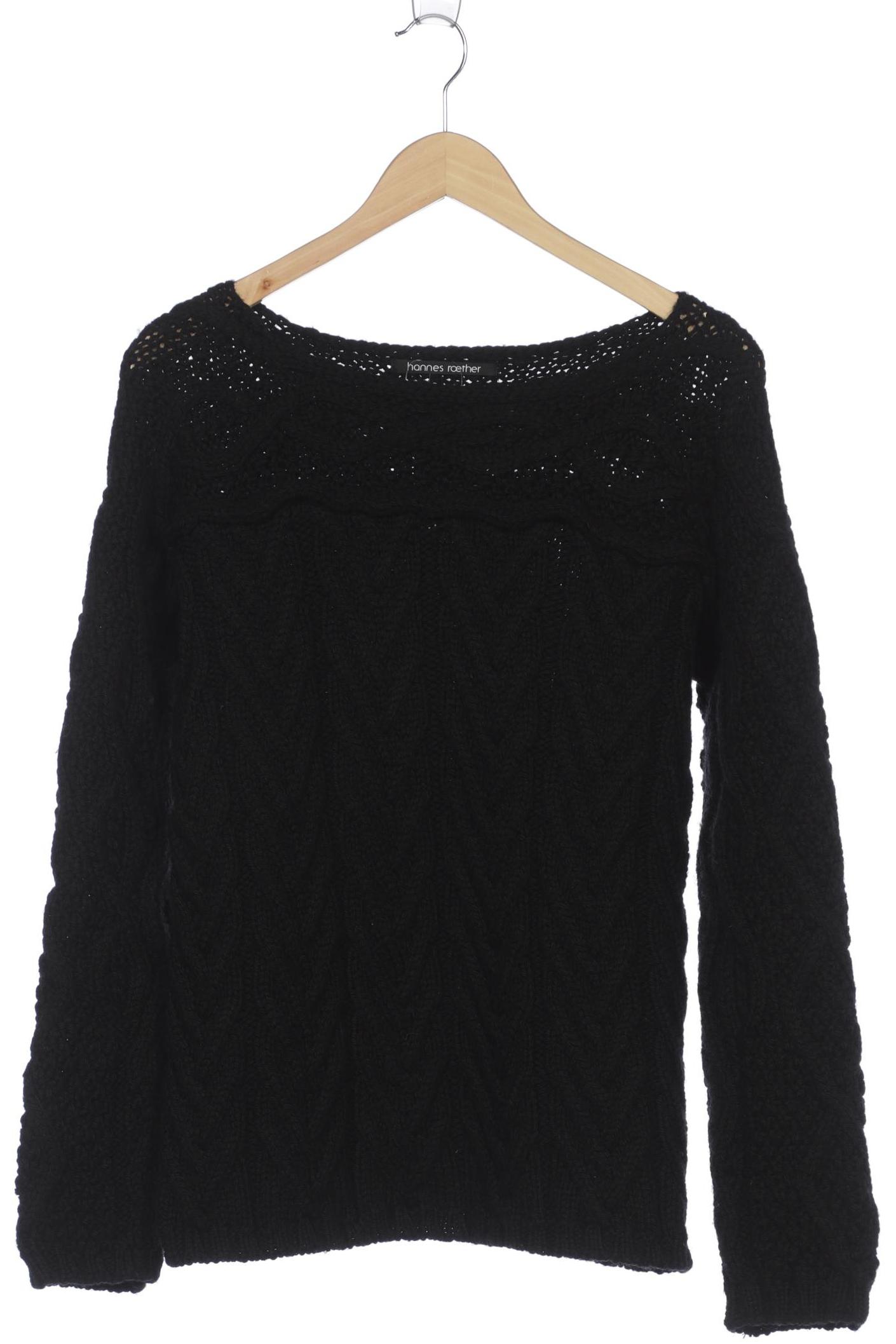 

hannes roether Damen Pullover, schwarz, Gr. 34