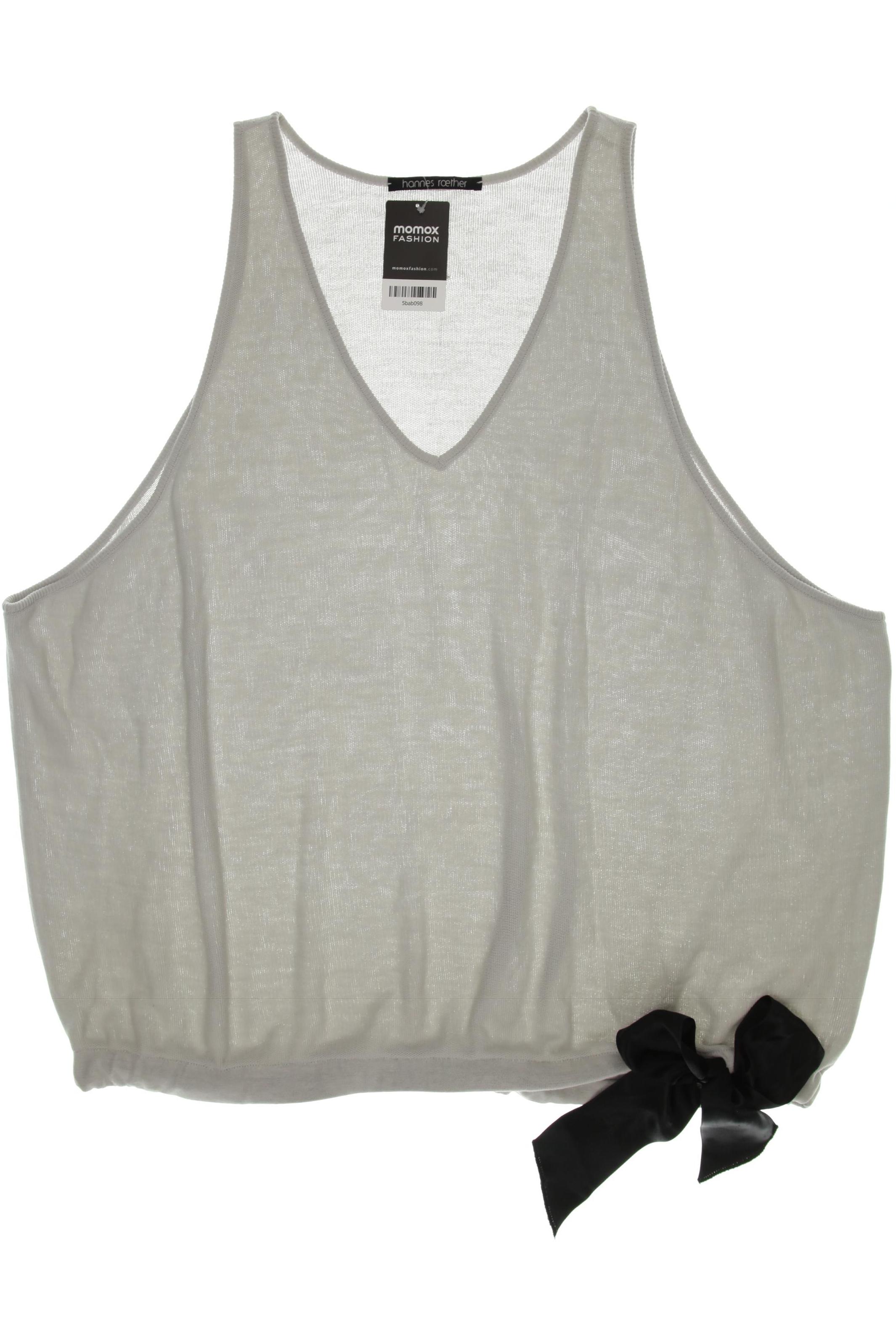 

hannes roether Damen Top, grau, Gr. 52