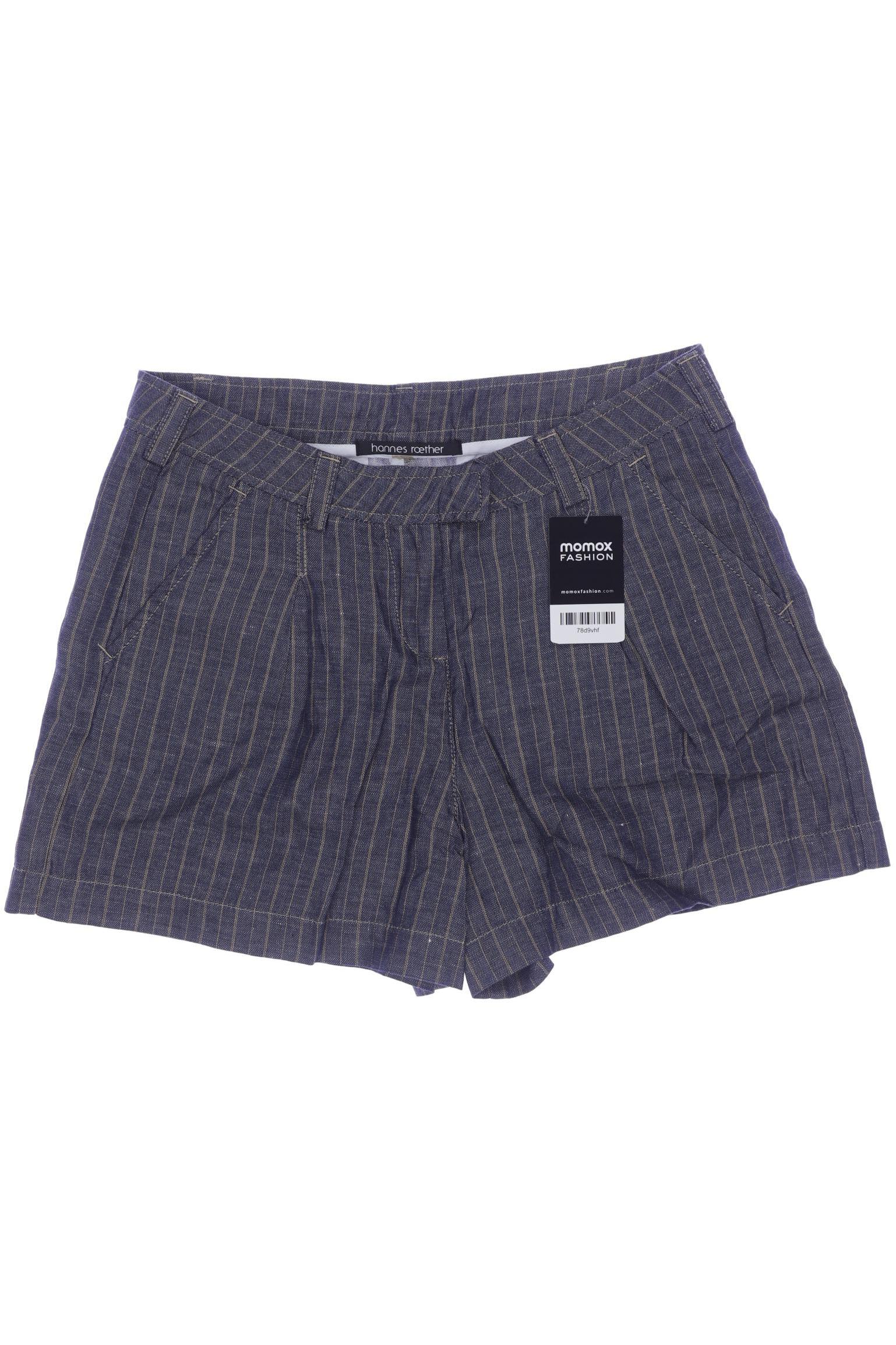

hannes roether Damen Shorts, blau, Gr. 38