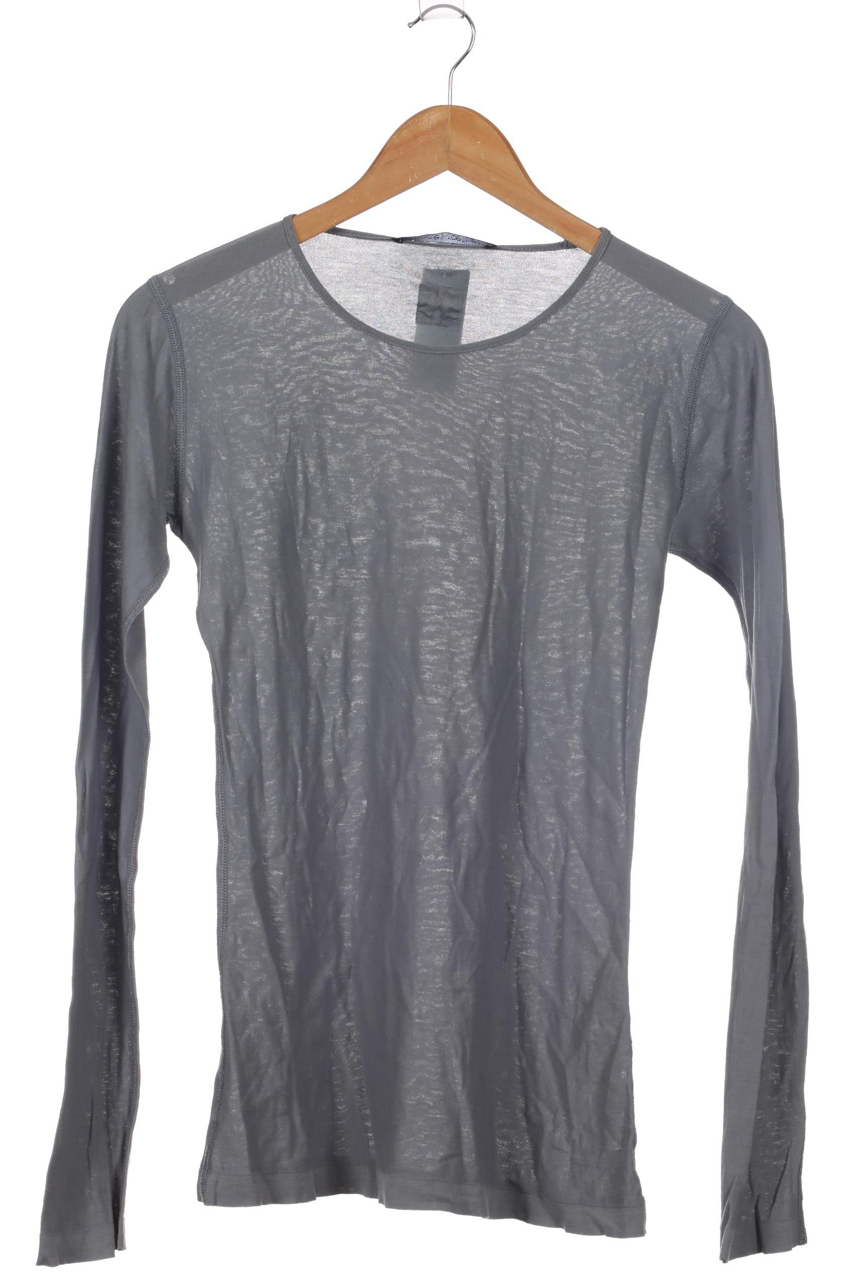 

hannes roether Damen Langarmshirt, grau, Gr. 34