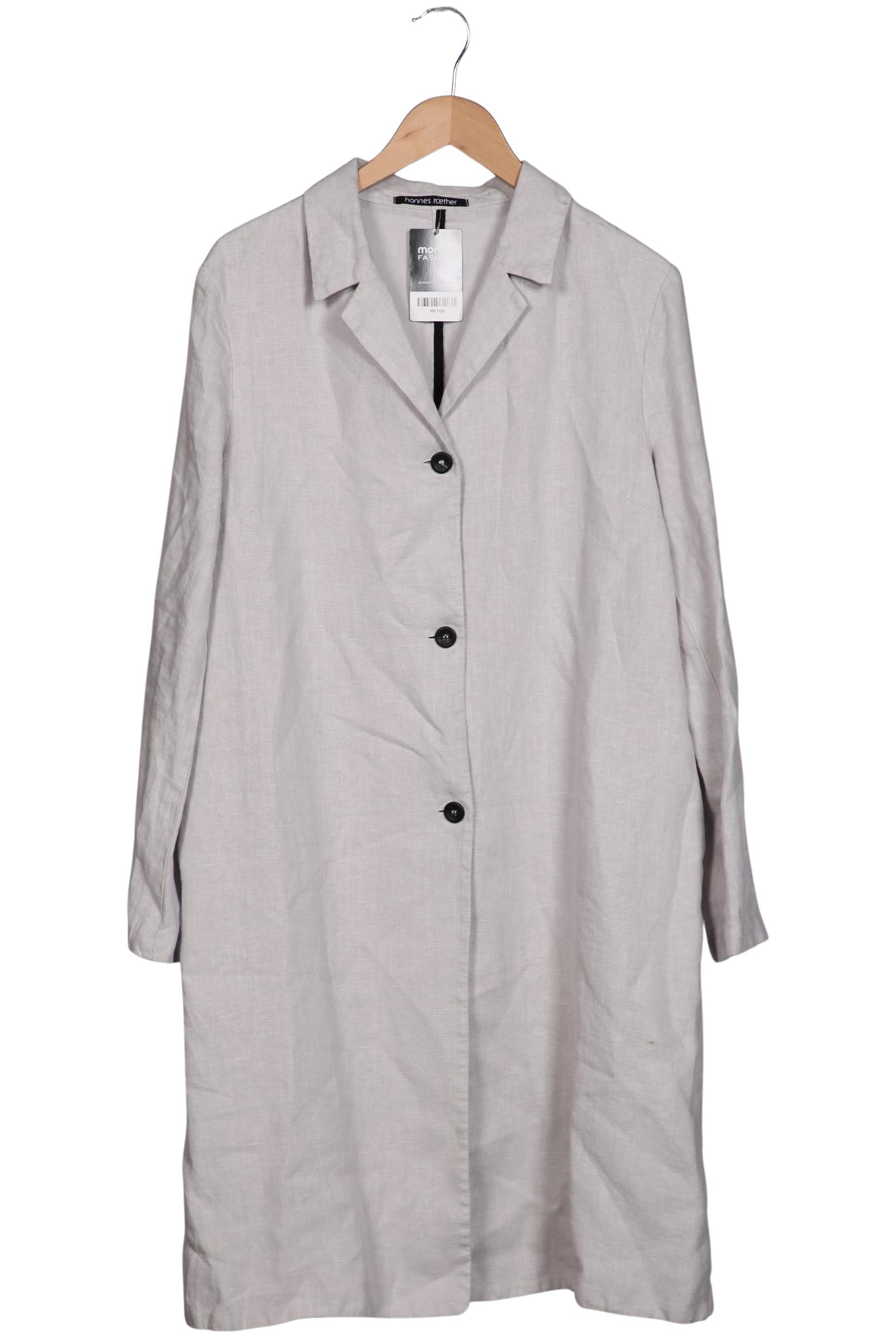 

hannes roether Damen Mantel, grau, Gr. 42