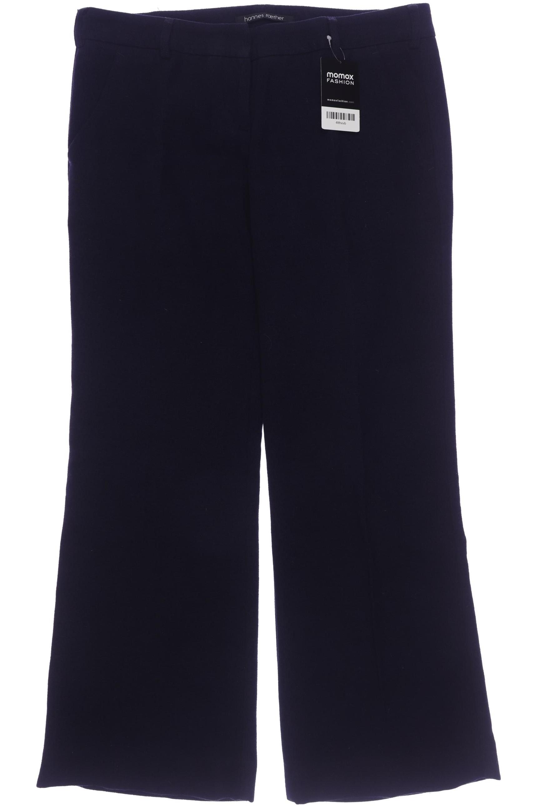 

hannes roether Damen Stoffhose, marineblau, Gr. 0