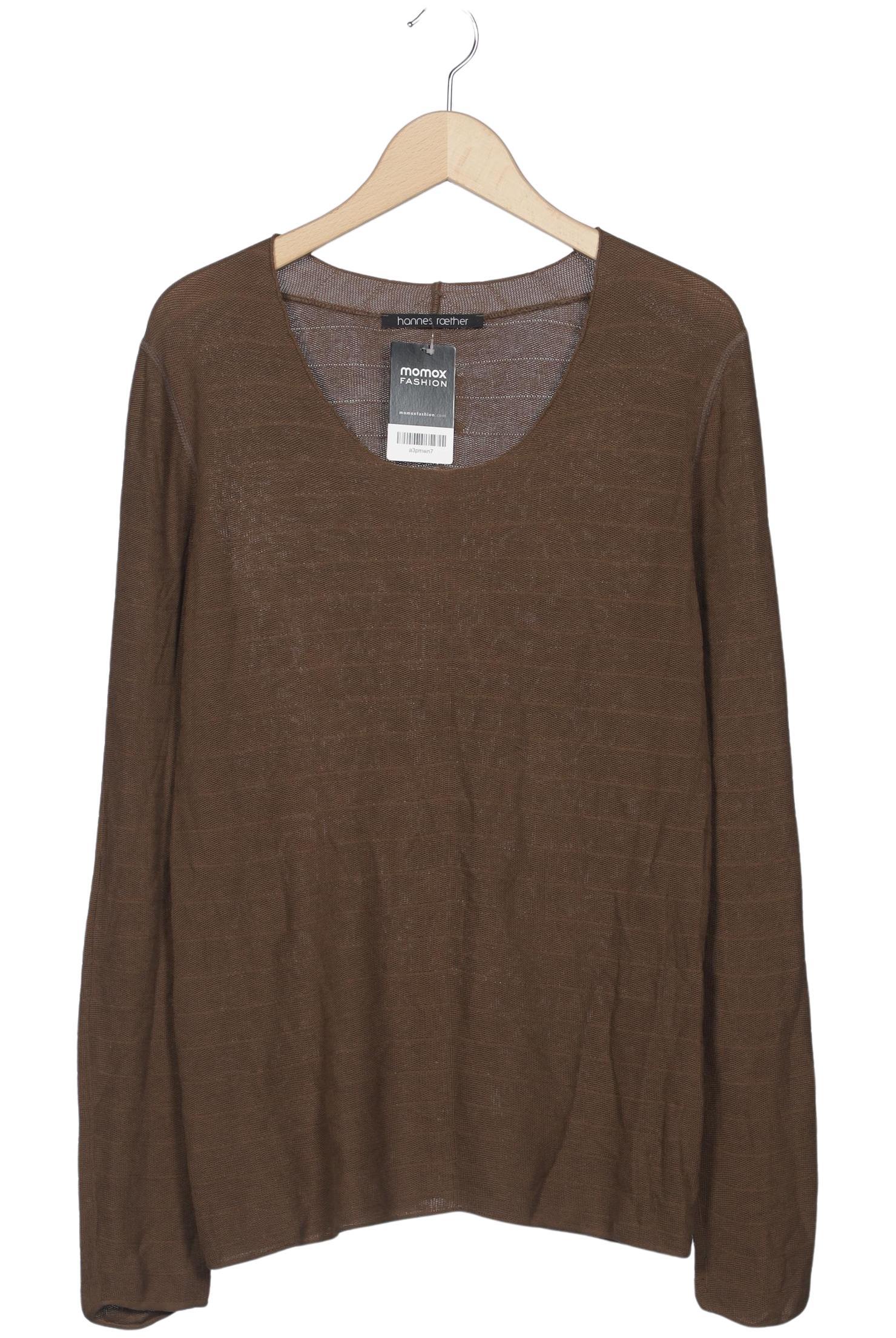 

hannes roether Damen Pullover, braun, Gr. 36