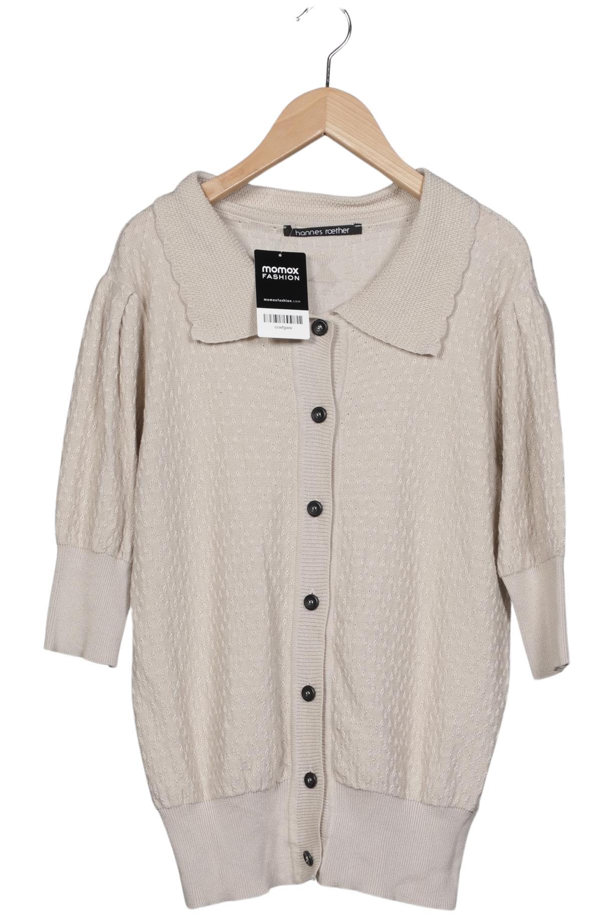 Thumbnail - hannes roether Damen Strickjacke, beige, Gr. 44