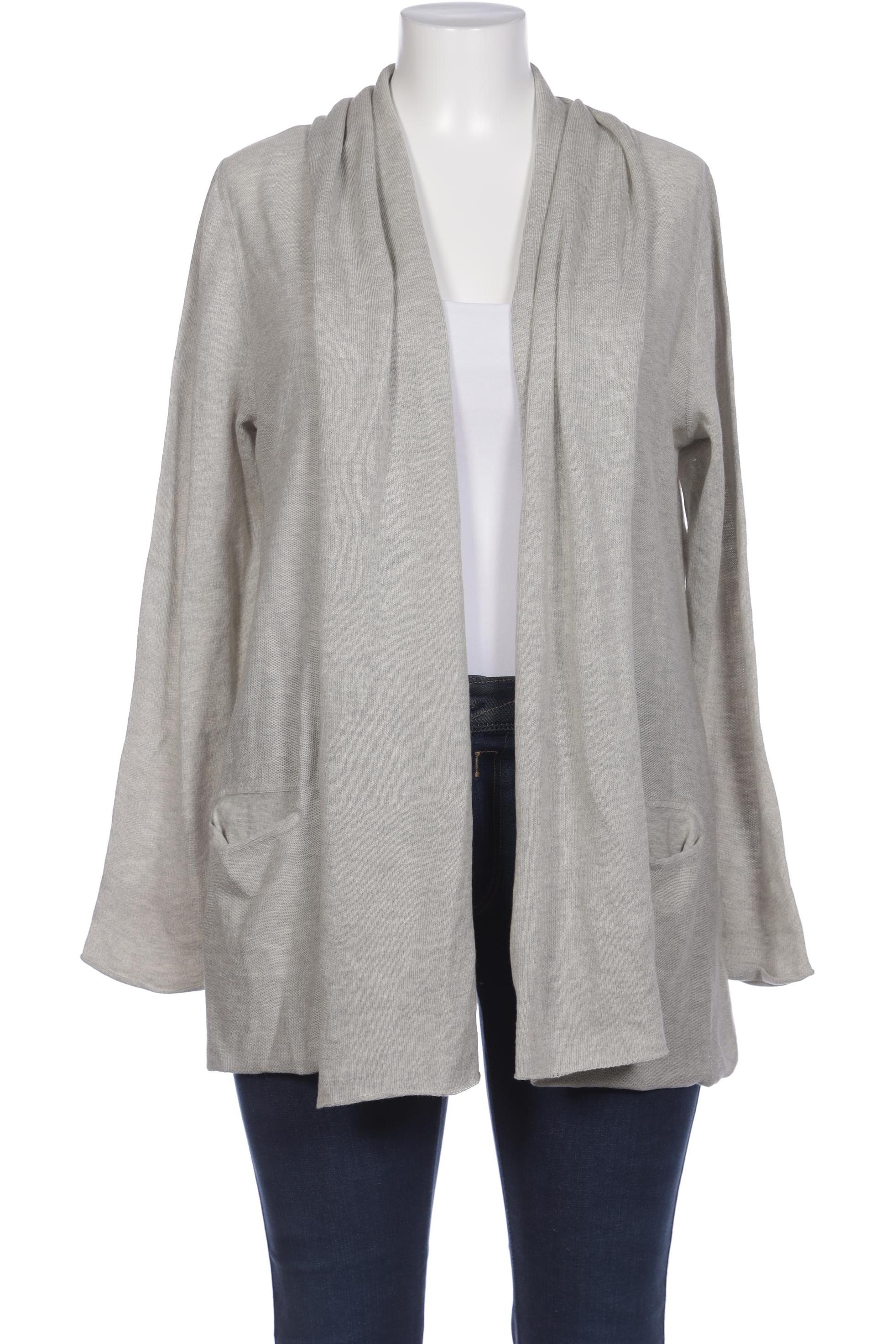 

hannes roether Damen Strickjacke, grau, Gr. 44