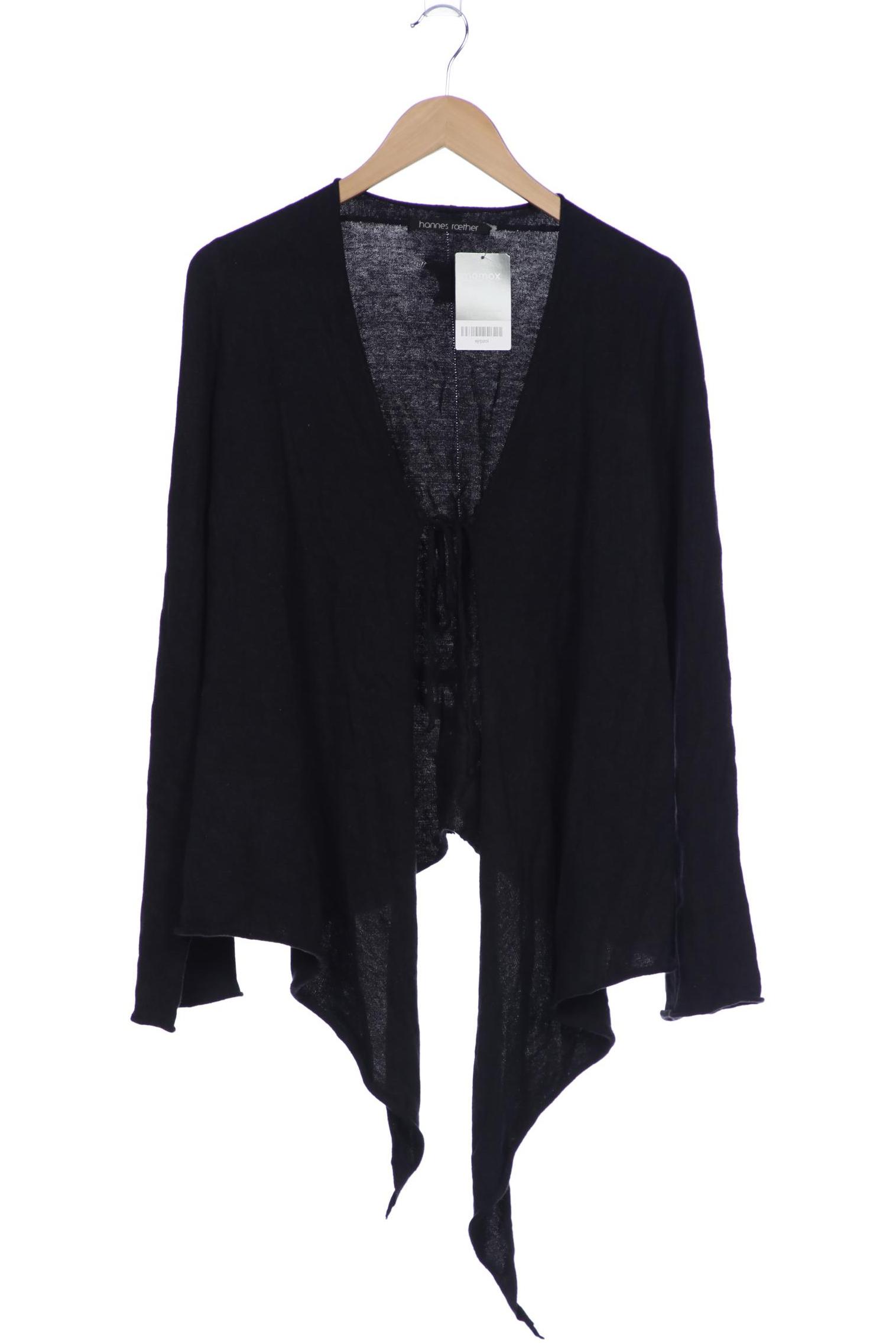 

hannes roether Damen Strickjacke, schwarz, Gr. 42