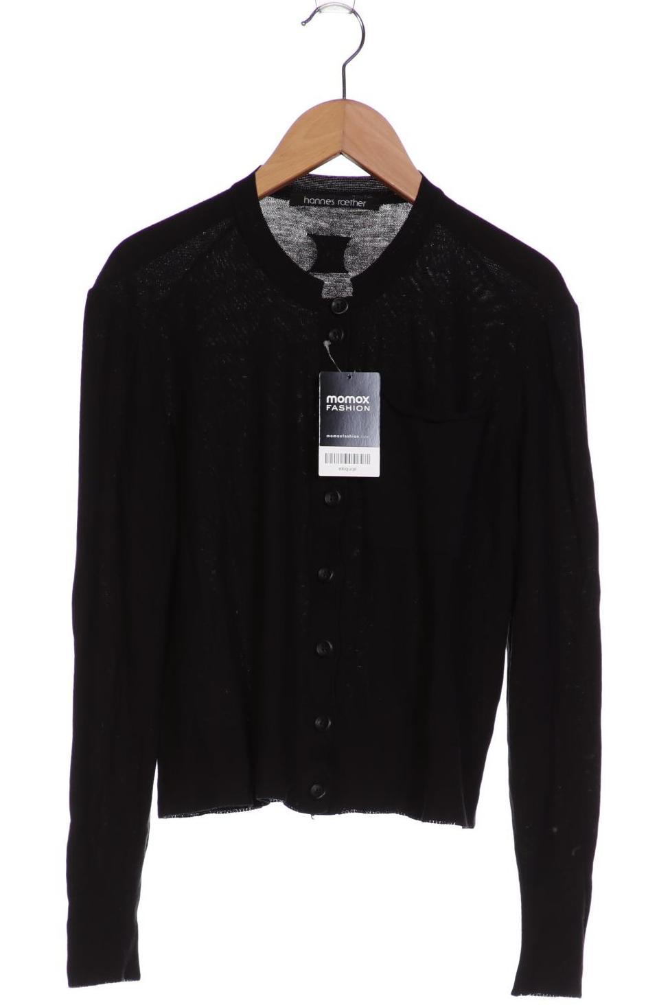 

hannes roether Damen Strickjacke, schwarz