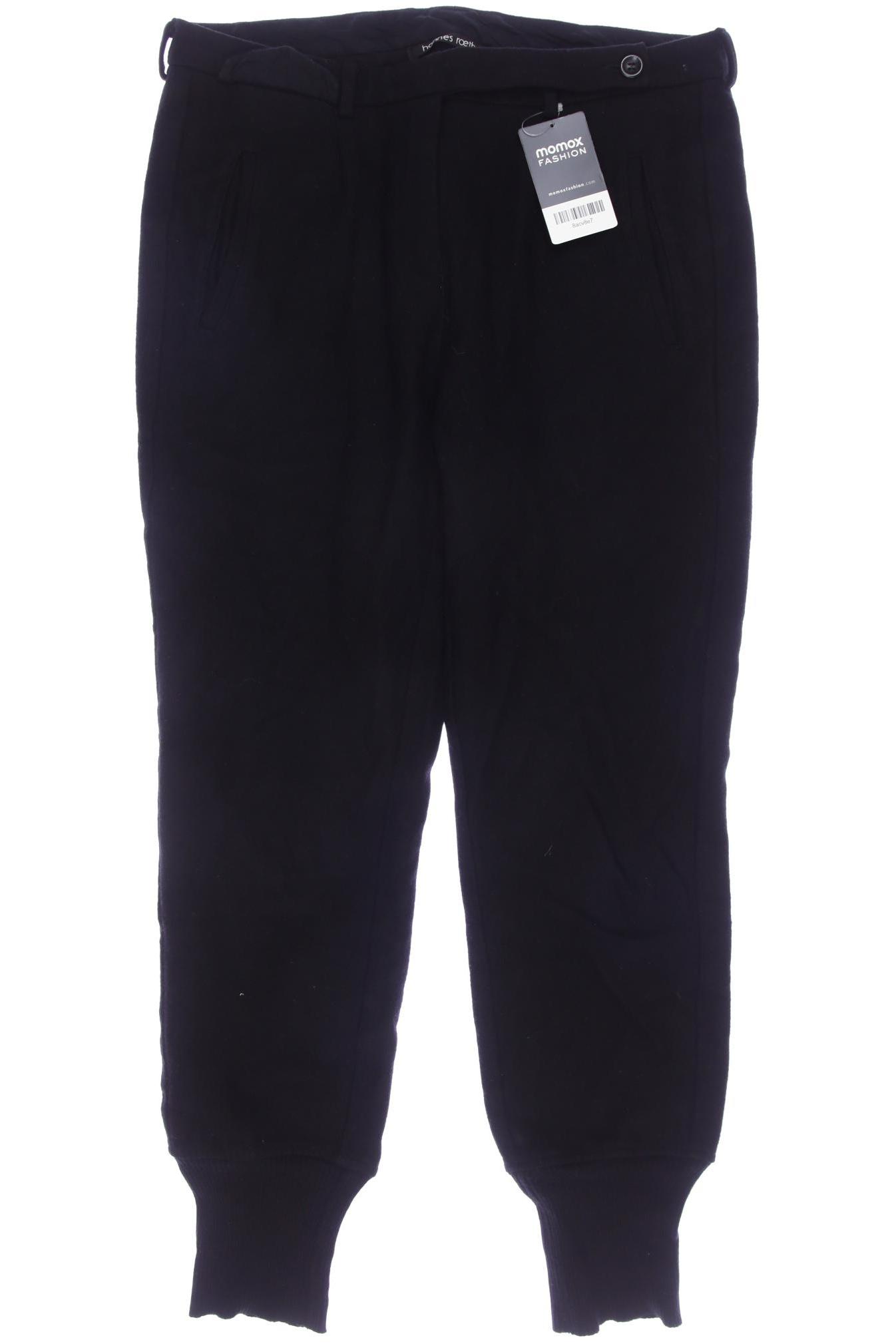 

hannes roether Damen Stoffhose, schwarz, Gr. 0