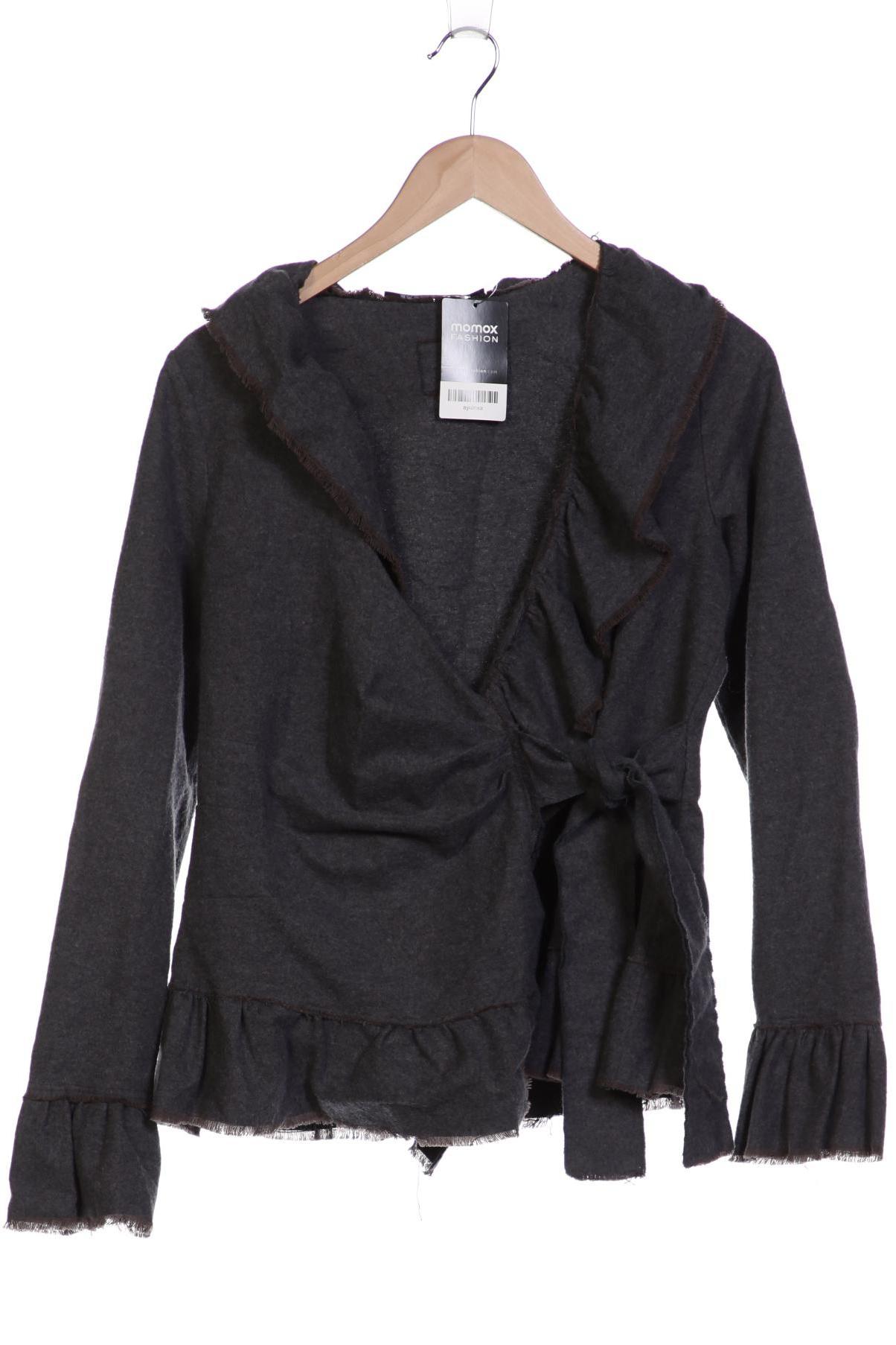 

hannes roether Damen Strickjacke, grau, Gr. 36