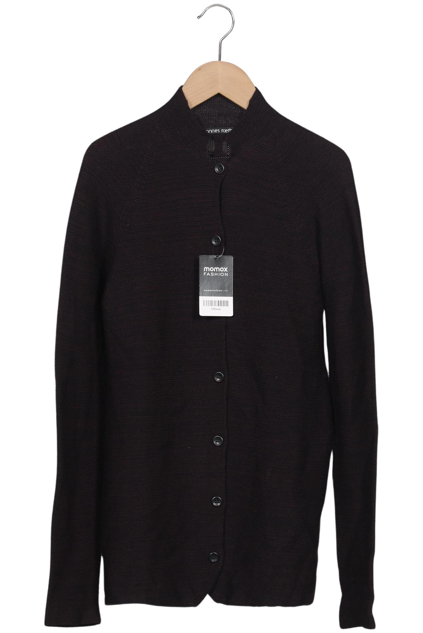 

hannes roether Damen Strickjacke, schwarz, Gr. 38