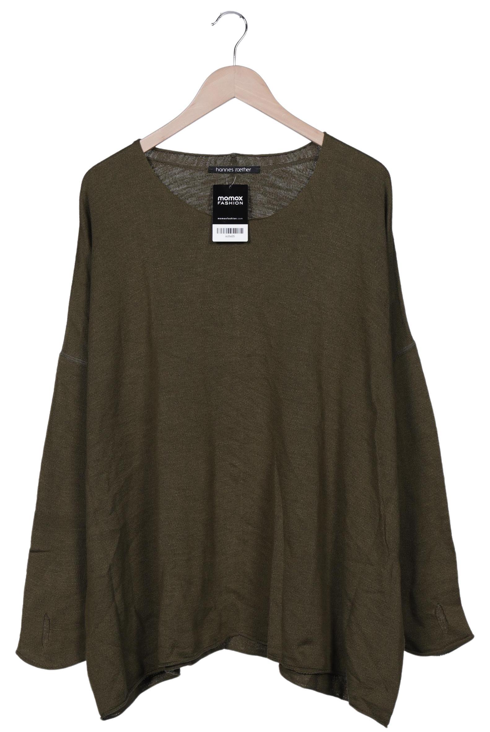 

hannes roether Damen Pullover, grün, Gr. 52