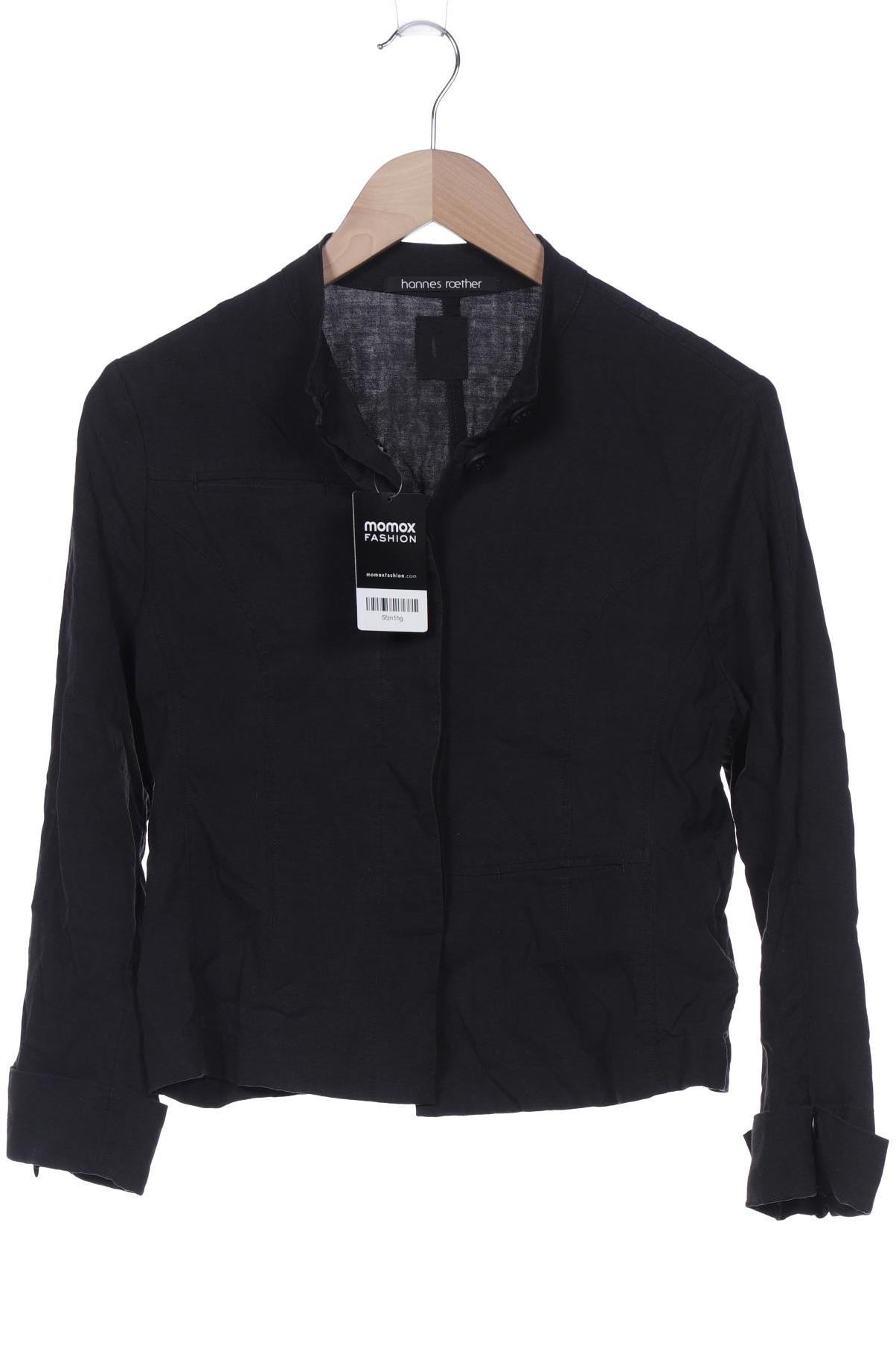 

hannes roether Damen Jacke, schwarz, Gr. 38