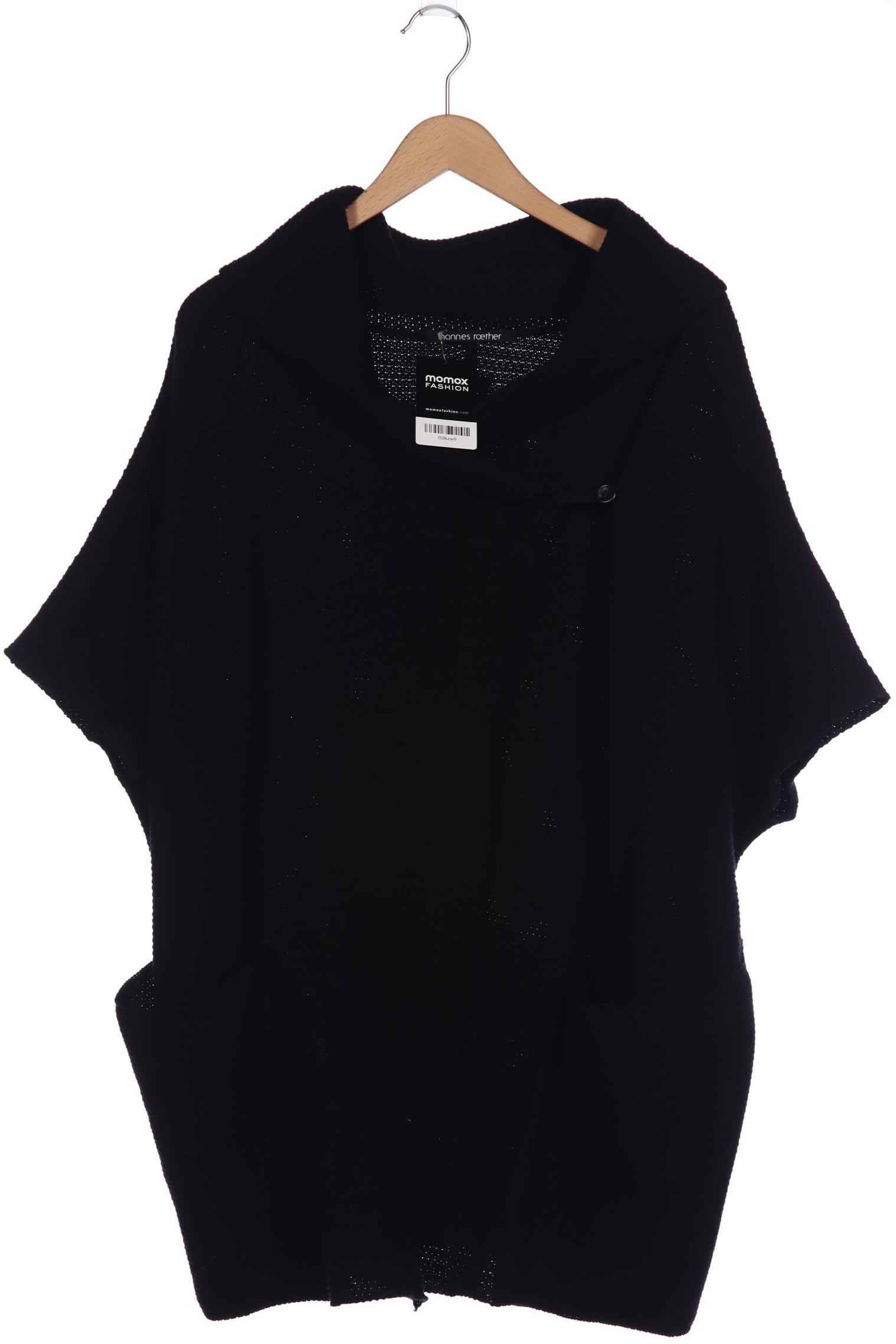 

hannes roether Damen Strickjacke, schwarz