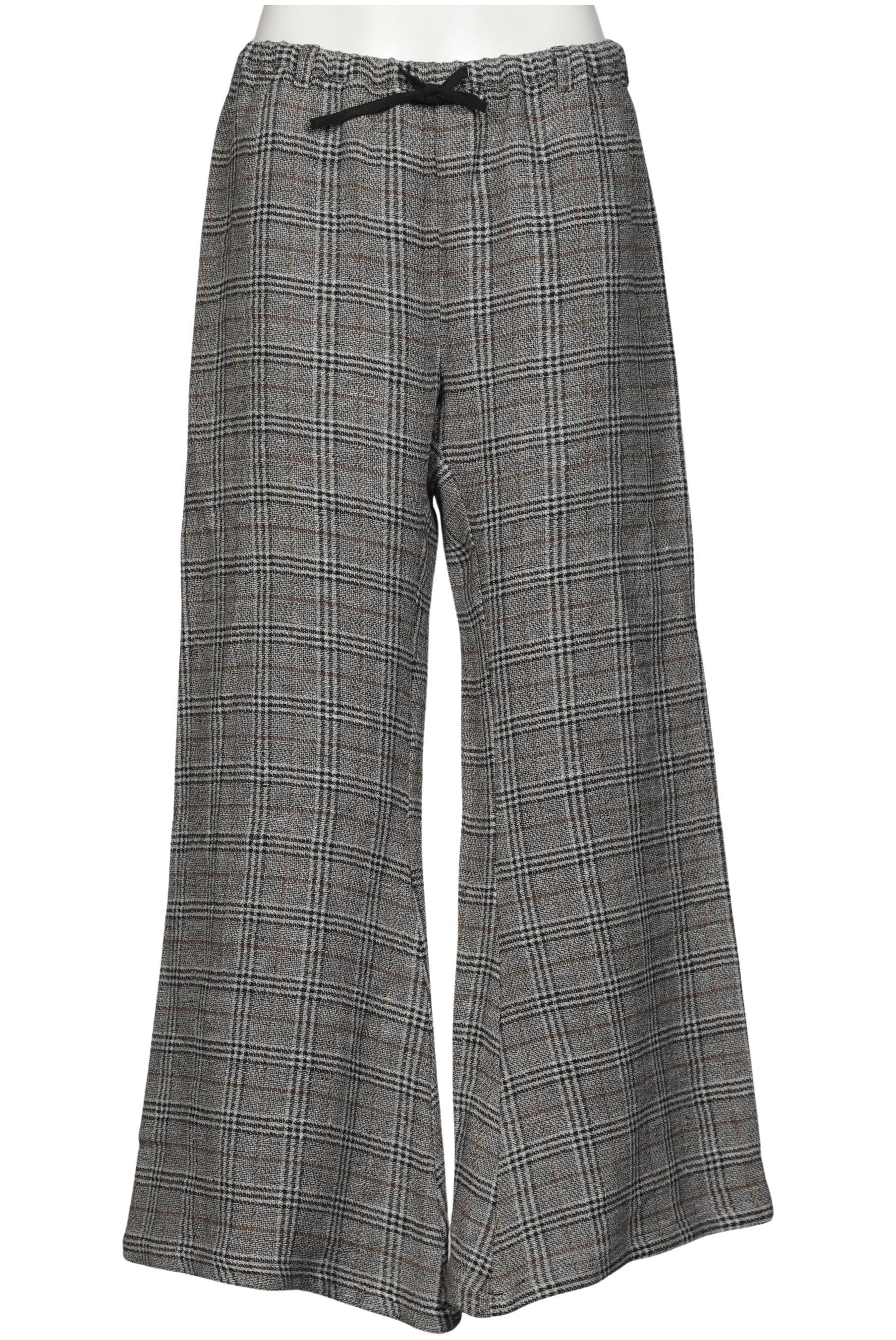 

hannes roether Damen Stoffhose, grau, Gr. 0