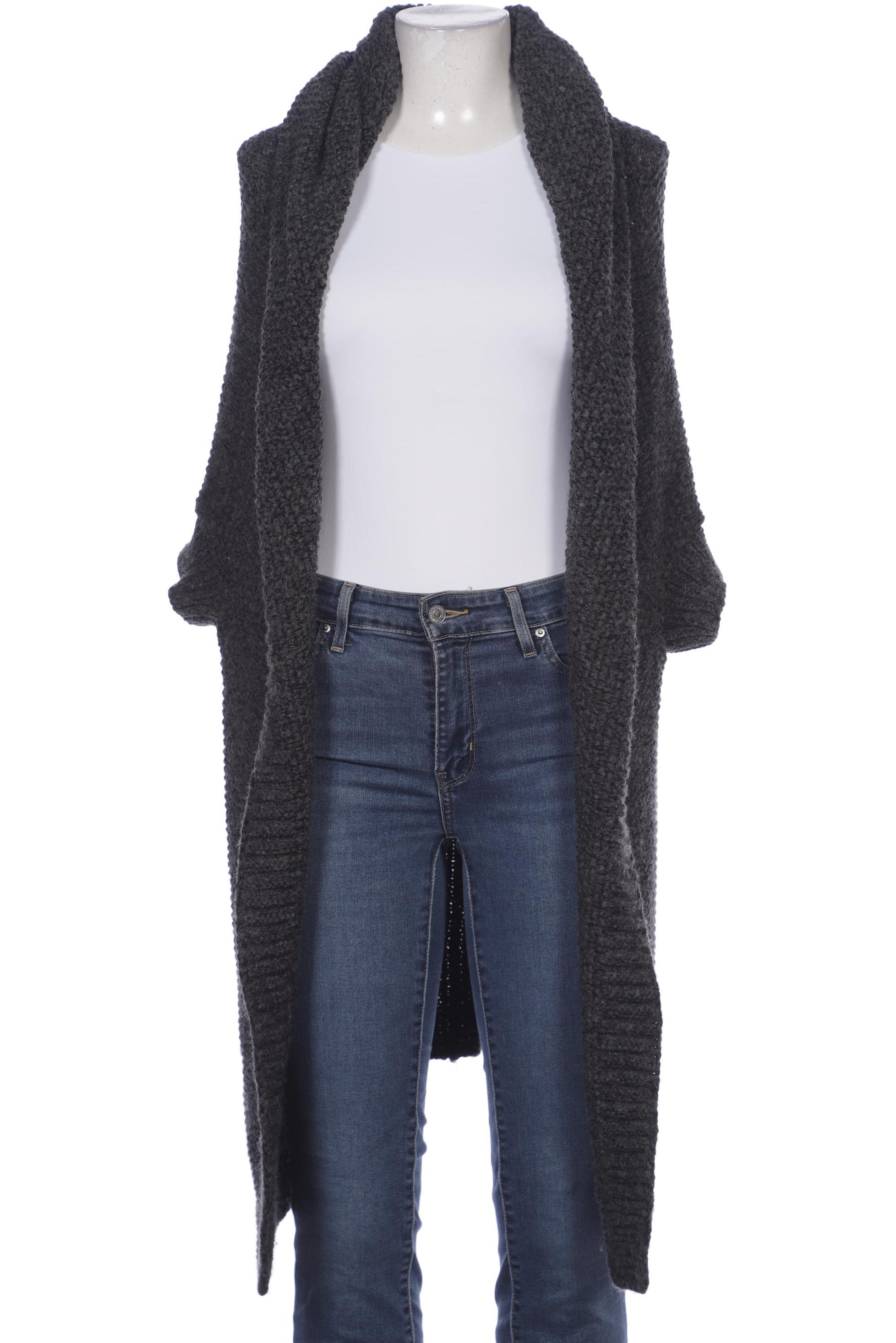 

hannes roether Damen Strickjacke, grau, Gr. 36