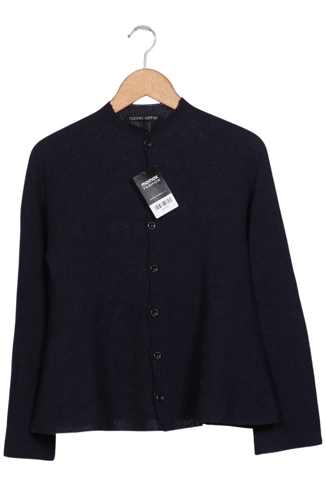 

hannes roether Damen Strickjacke, marineblau, Gr. 44