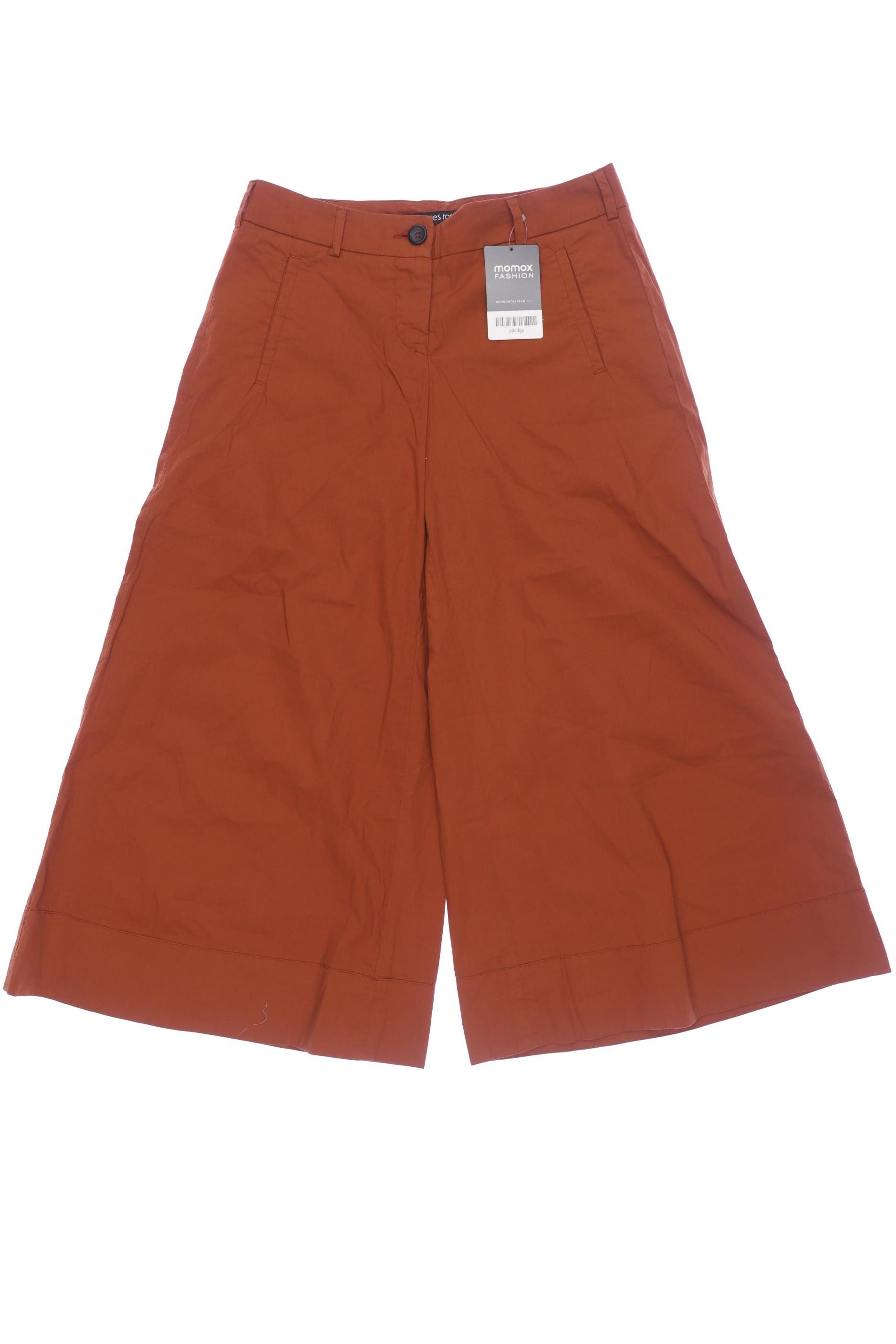 

hannes roether Damen Stoffhose, orange, Gr. 0