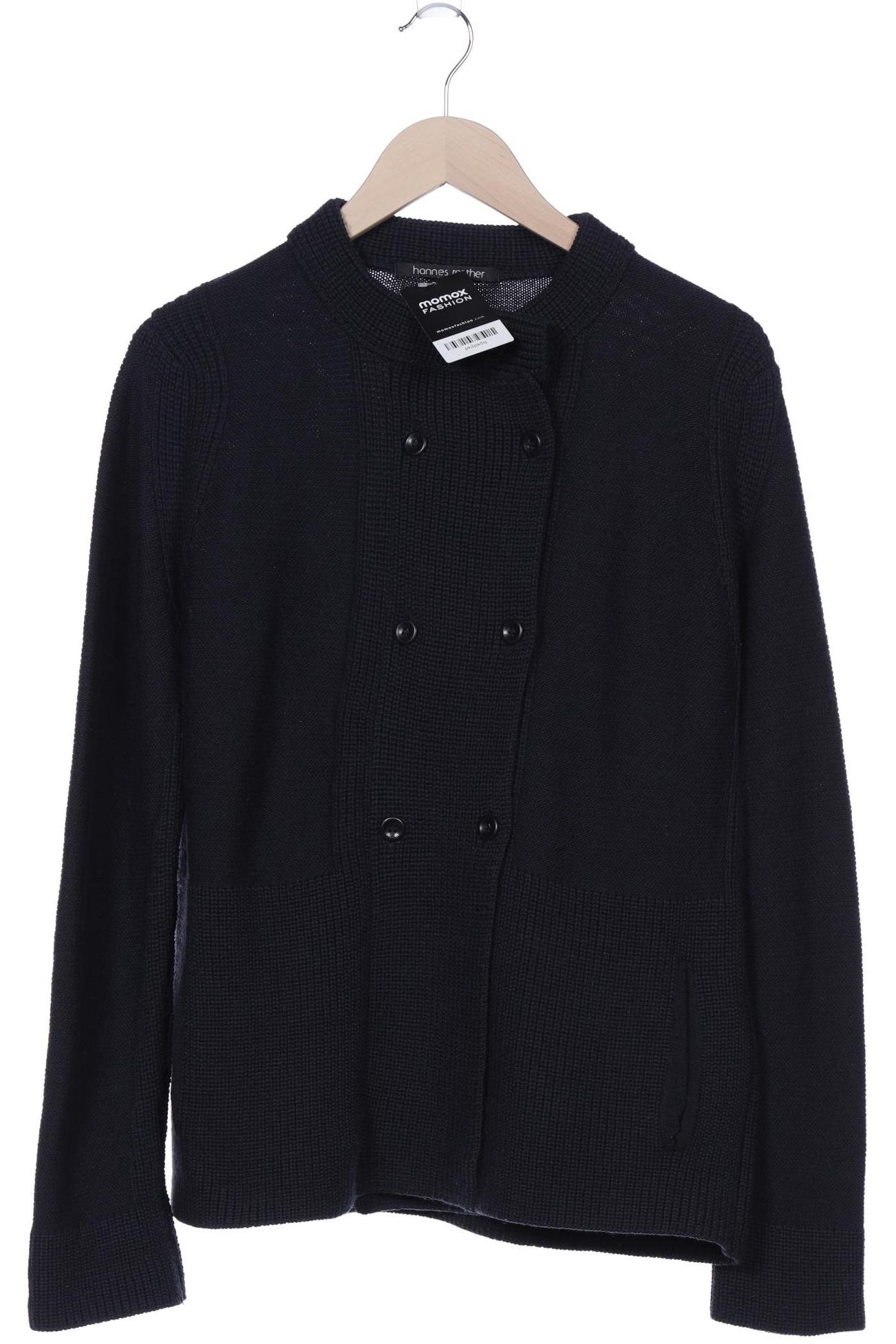 

hannes roether Damen Strickjacke, schwarz