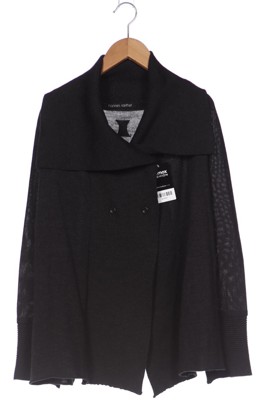 

hannes roether Damen Strickjacke, schwarz, Gr. 38