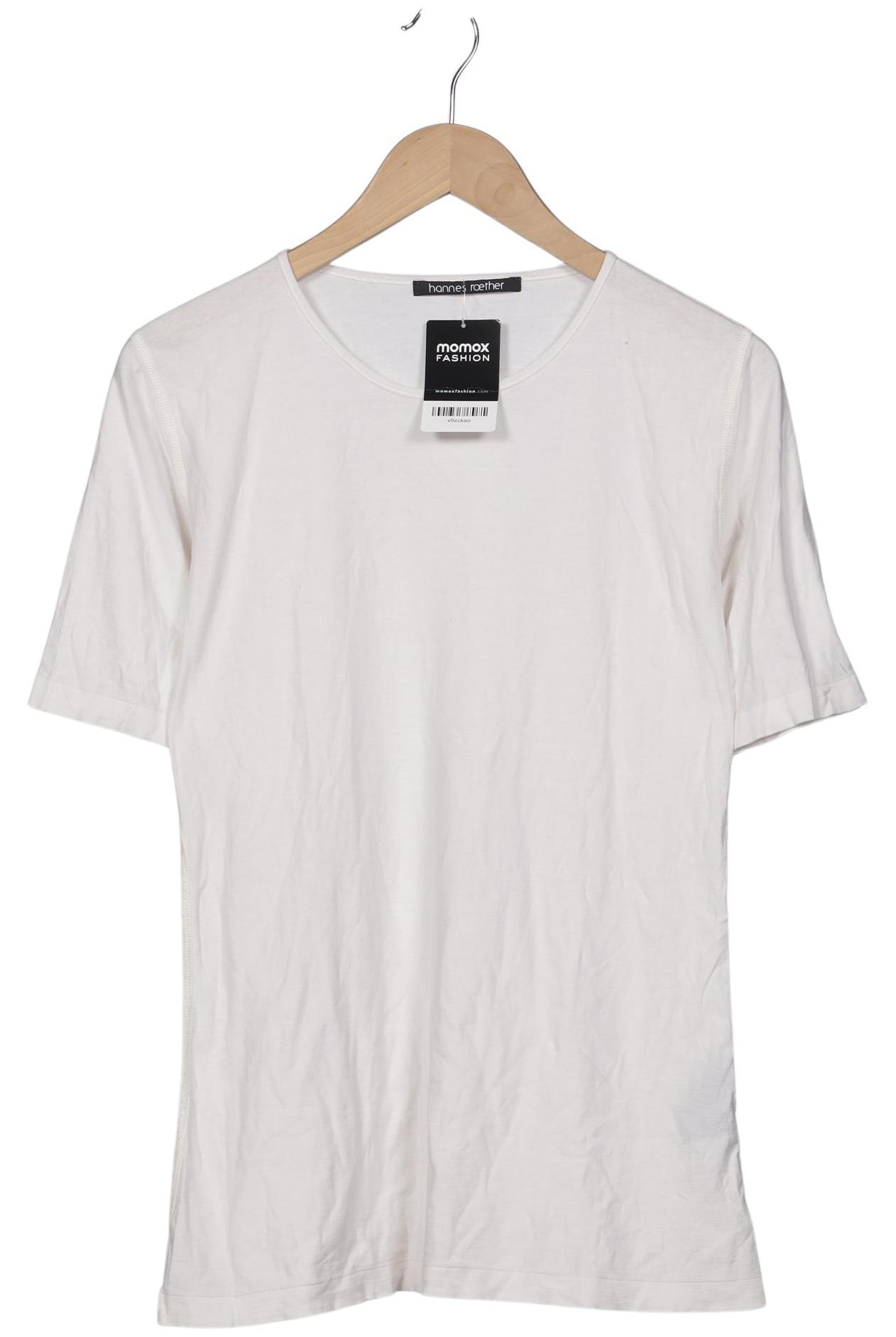 

hannes roether Damen T-Shirt, weiß, Gr. 38