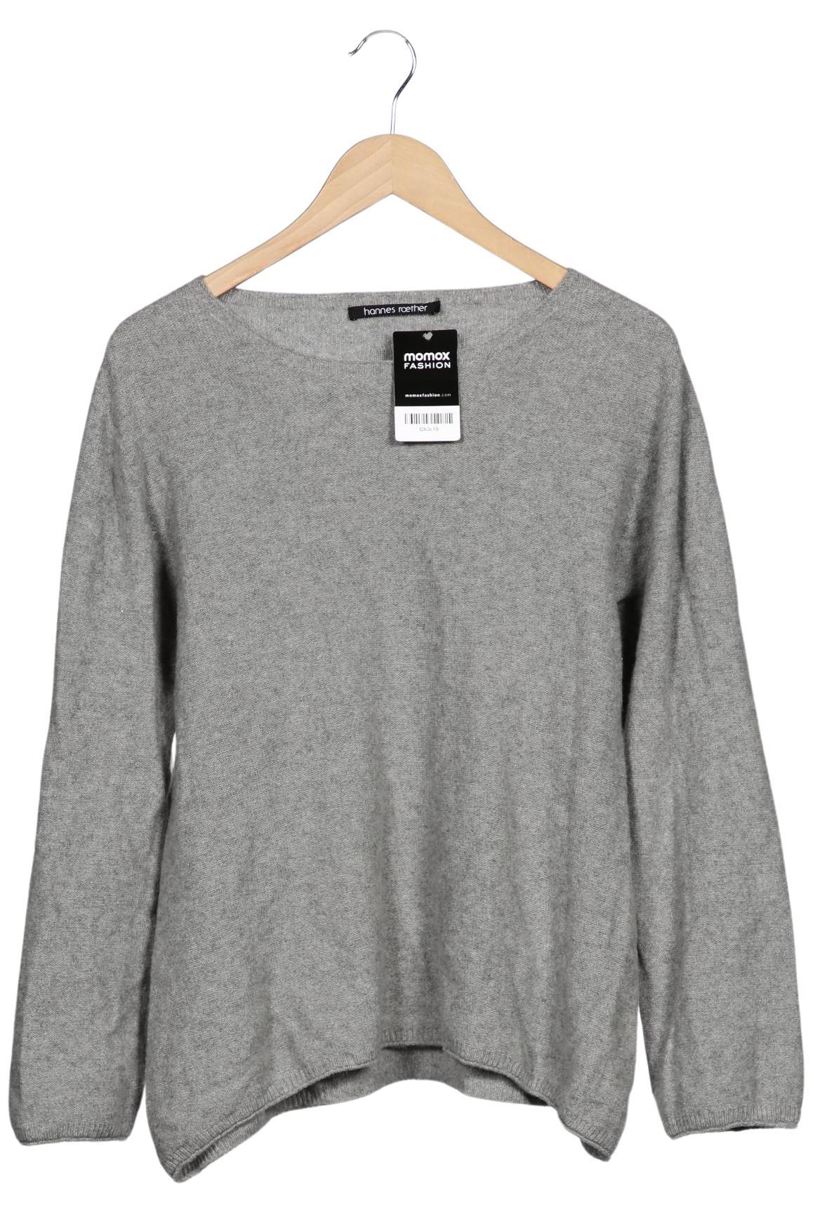 

hannes roether Damen Pullover, grau, Gr. 36