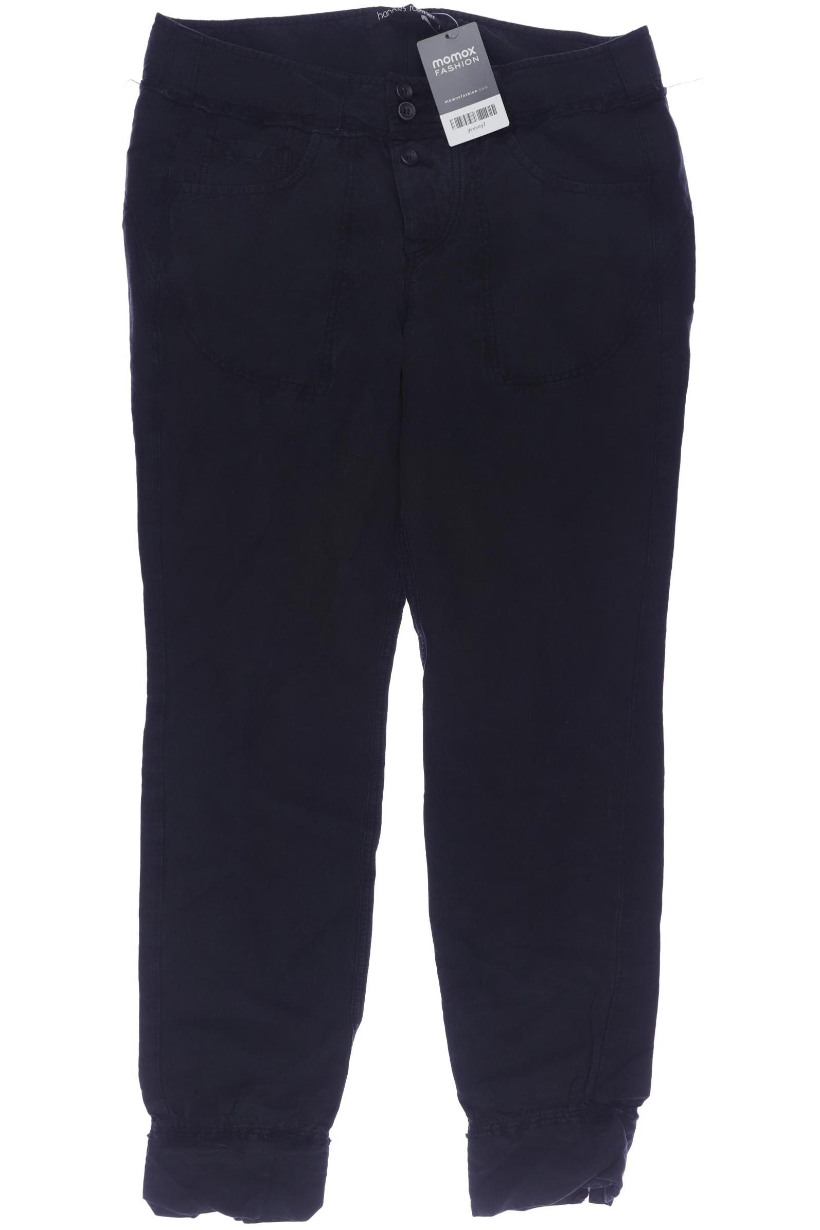 

hannes roether Damen Stoffhose, schwarz, Gr. 0