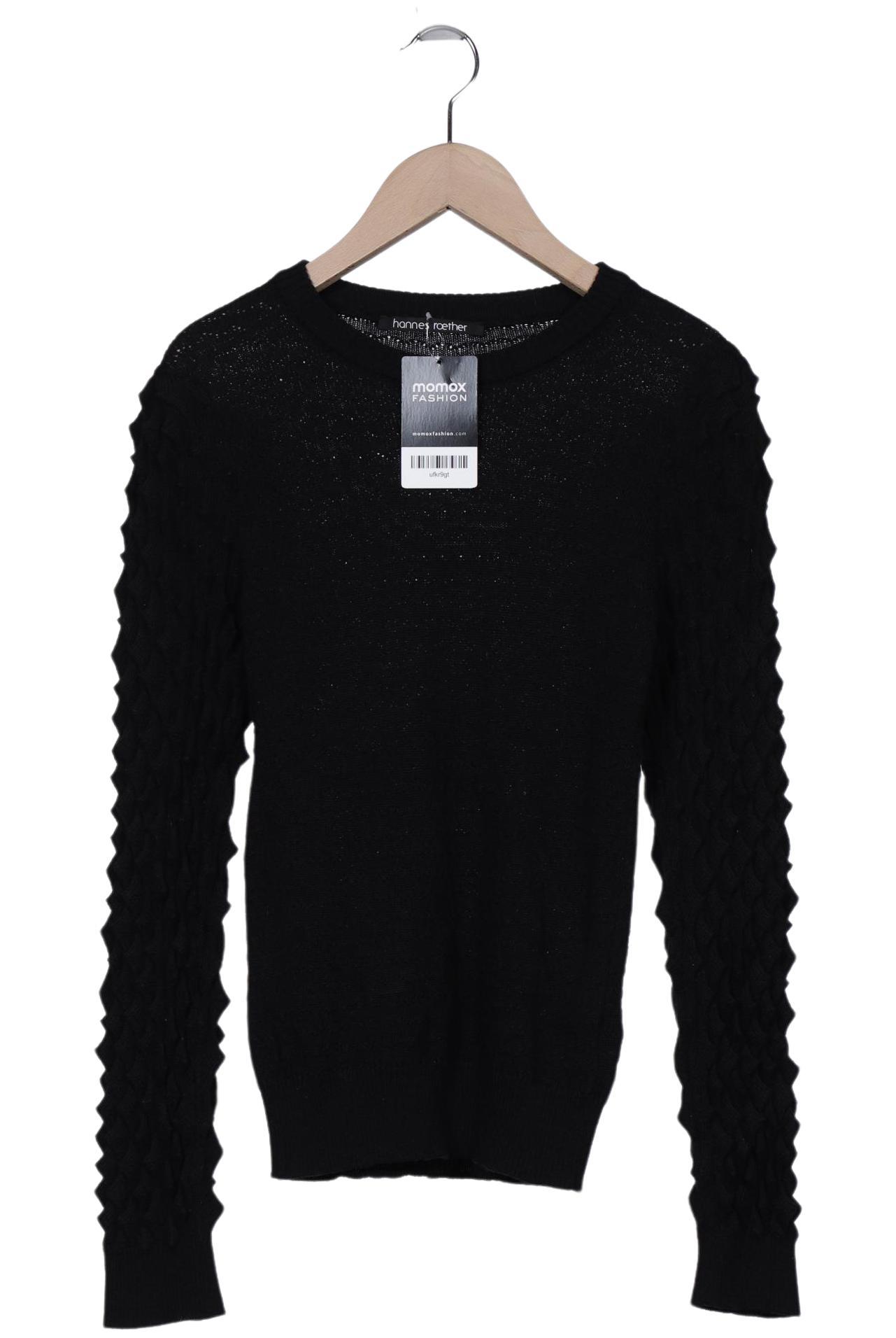 

hannes roether Damen Pullover, schwarz, Gr. 38