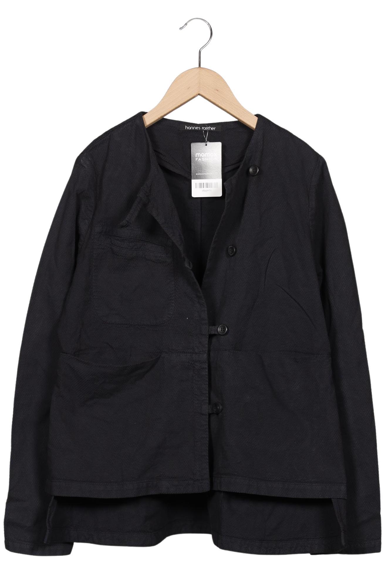 

hannes roether Damen Jacke, schwarz, Gr. 42