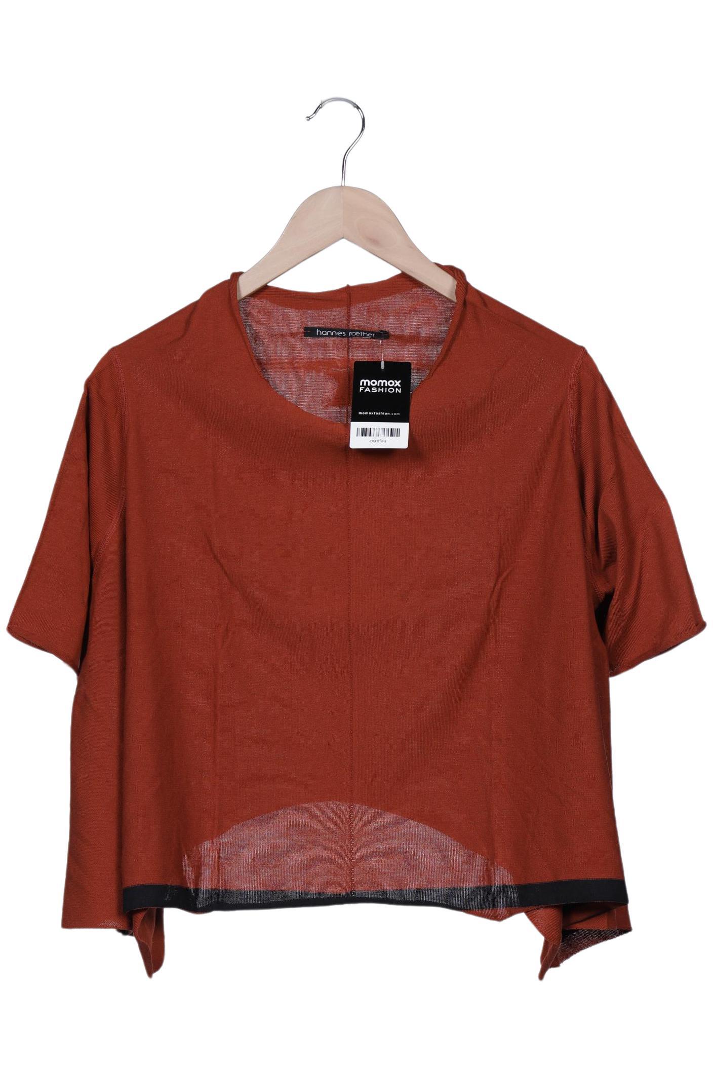 

hannes roether Damen Pullover, orange, Gr. 52
