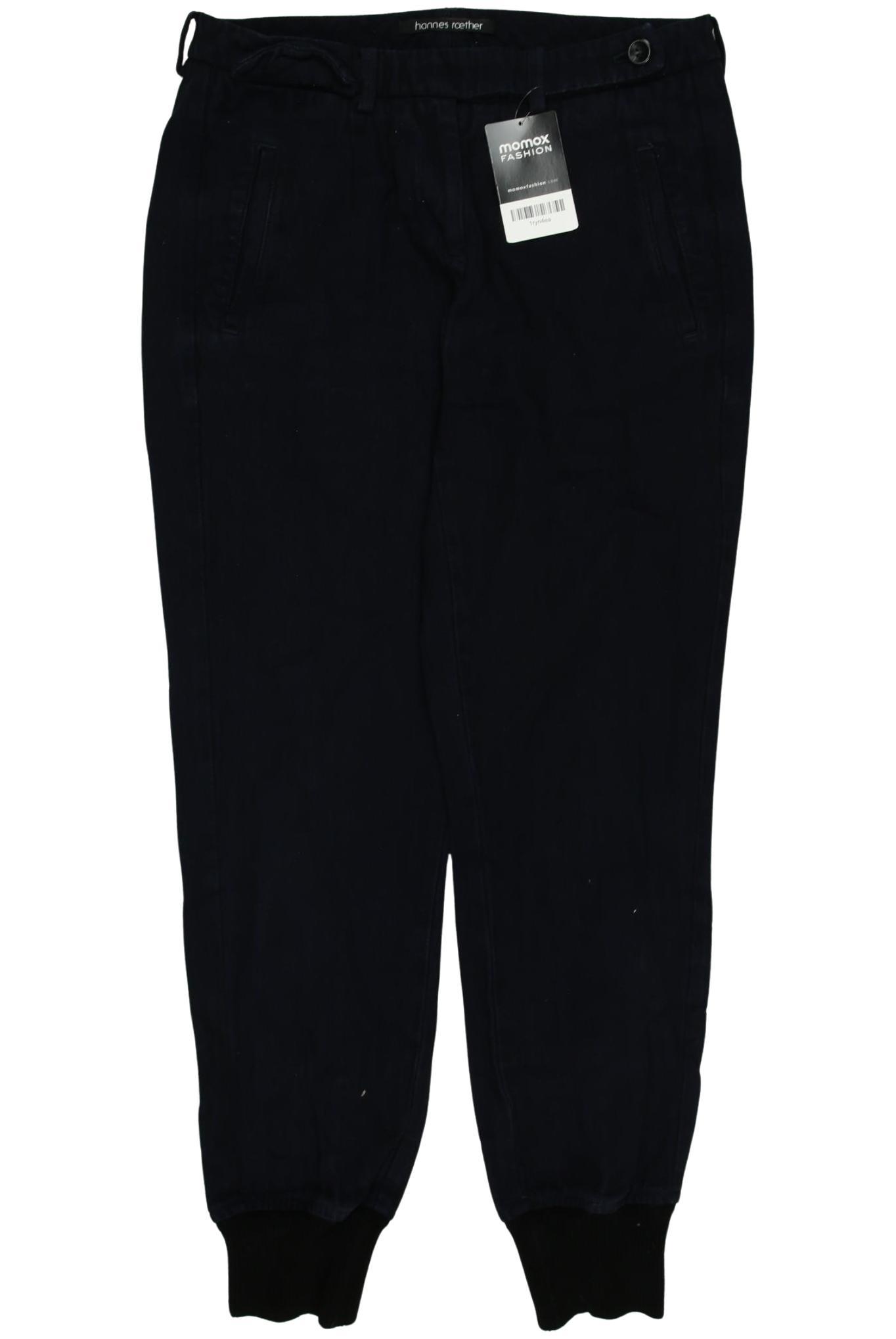 

hannes roether Damen Stoffhose, marineblau, Gr. 0