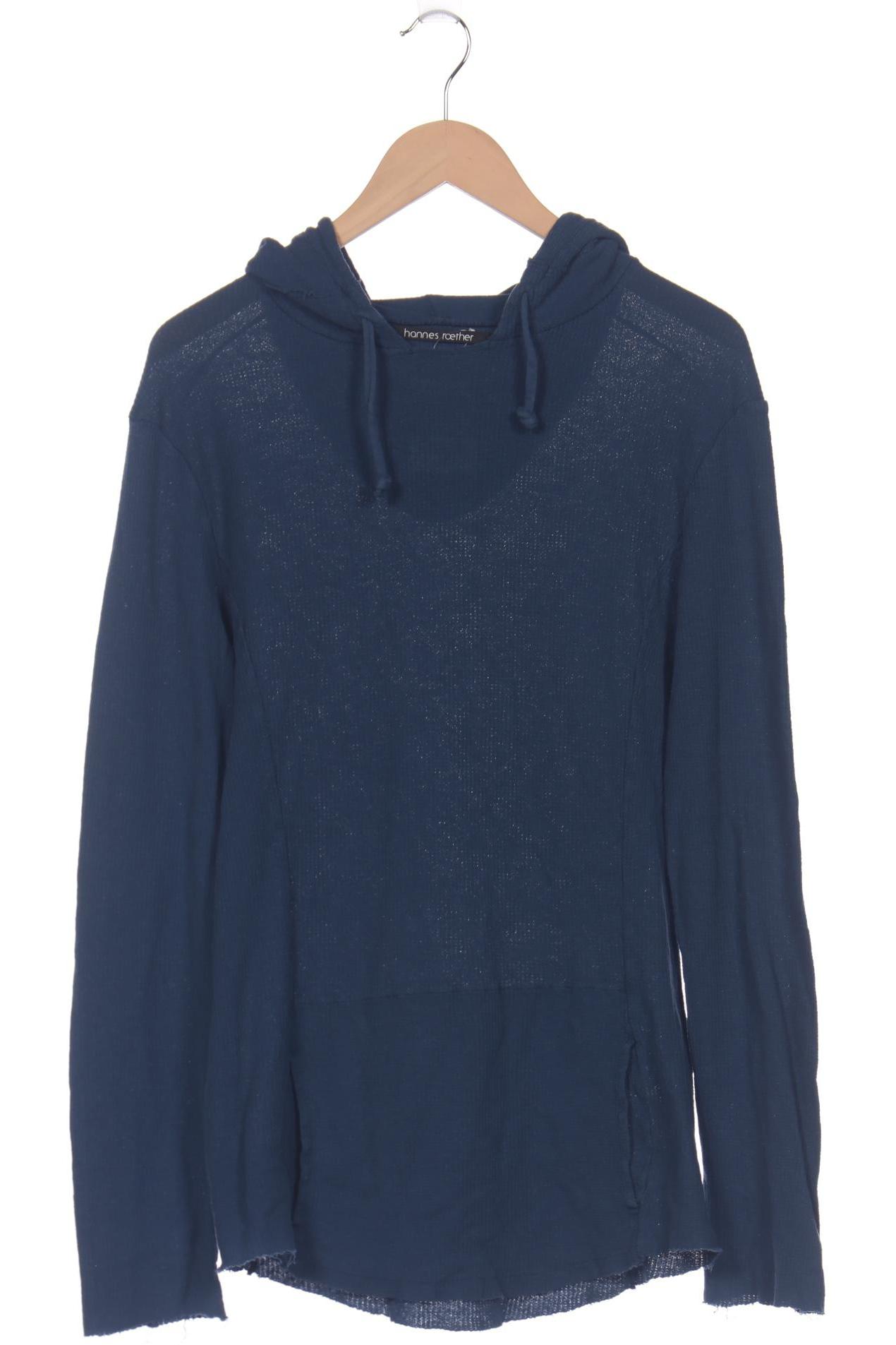 

hannes roether Herren Kapuzenpullover, blau, Gr. 46