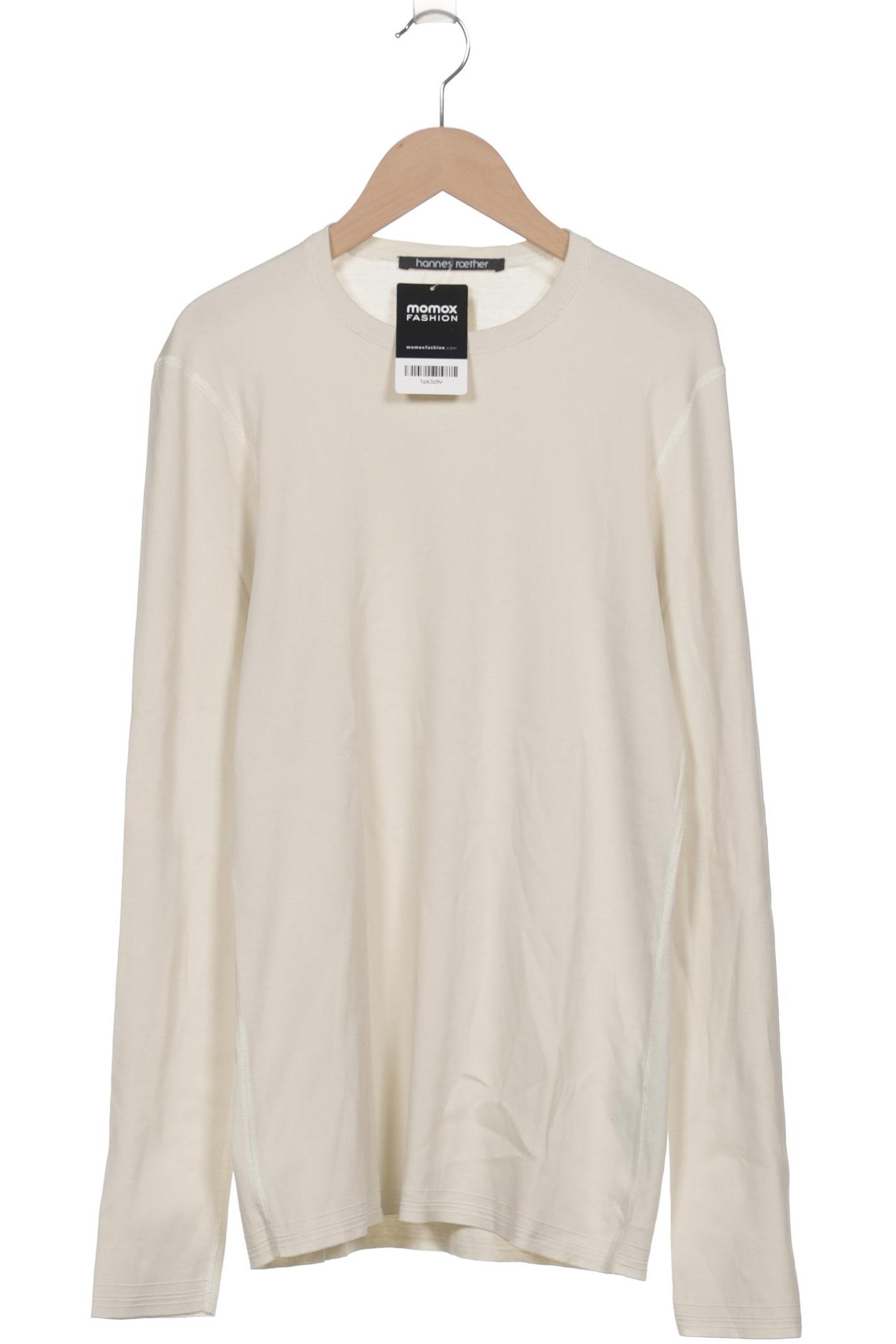 

hannes roether Herren Langarmshirt, cremeweiß, Gr. 48