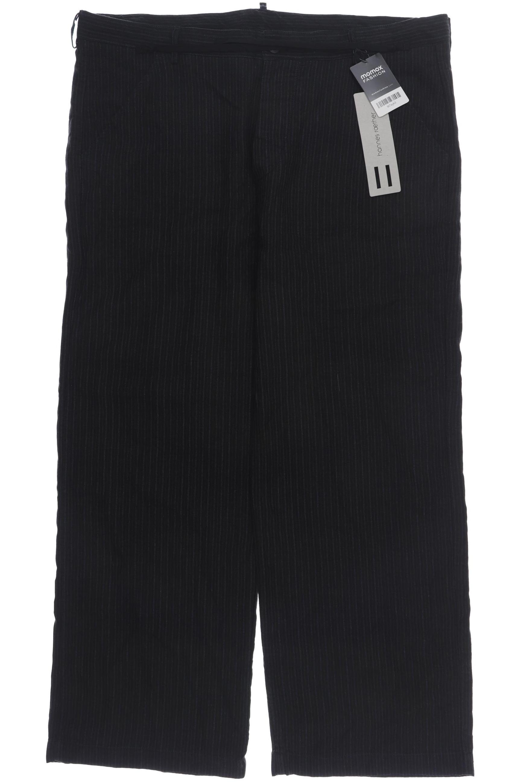 

hannes roether Herren Stoffhose, schwarz