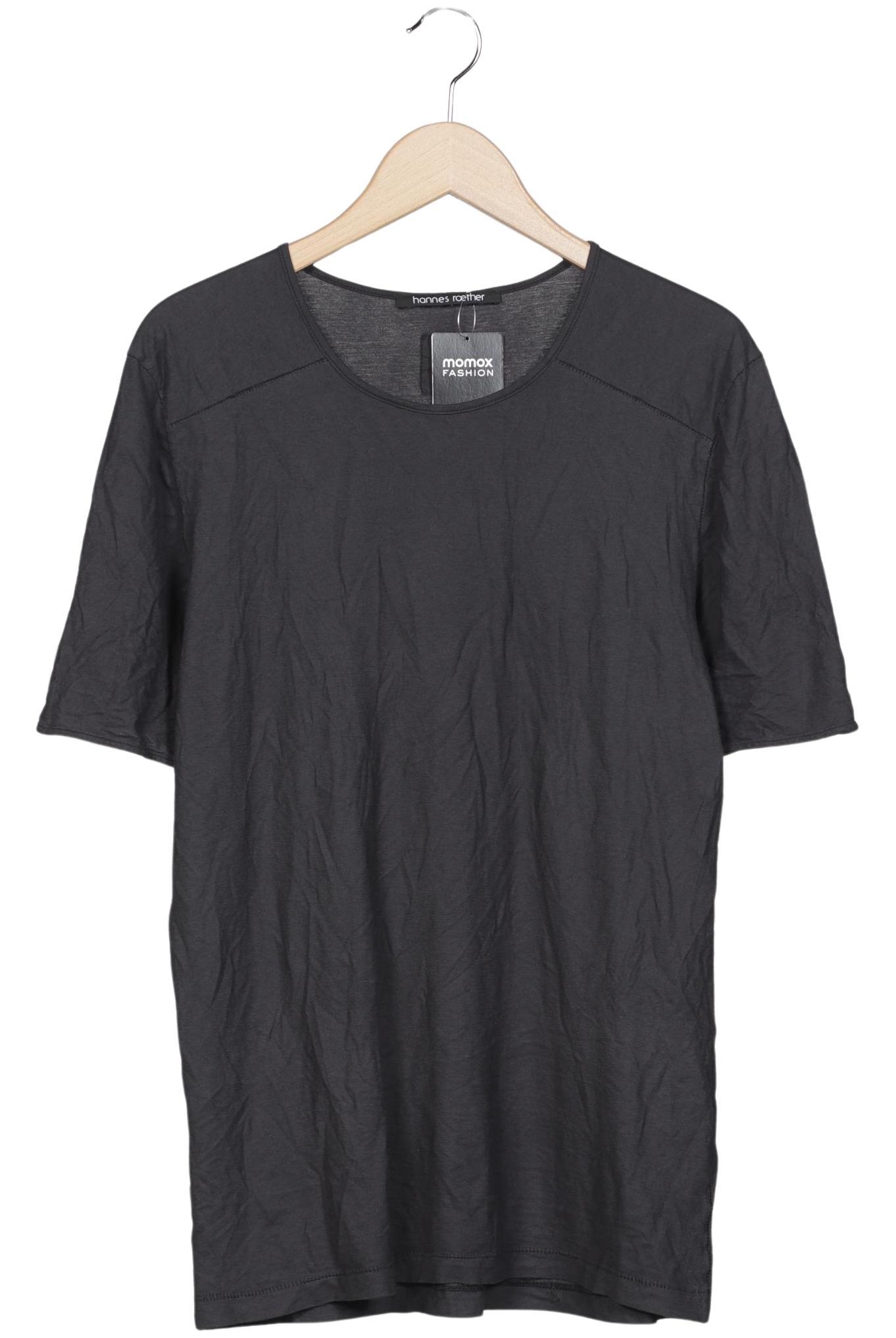 

hannes roether Herren T-Shirt, grau, Gr. 48
