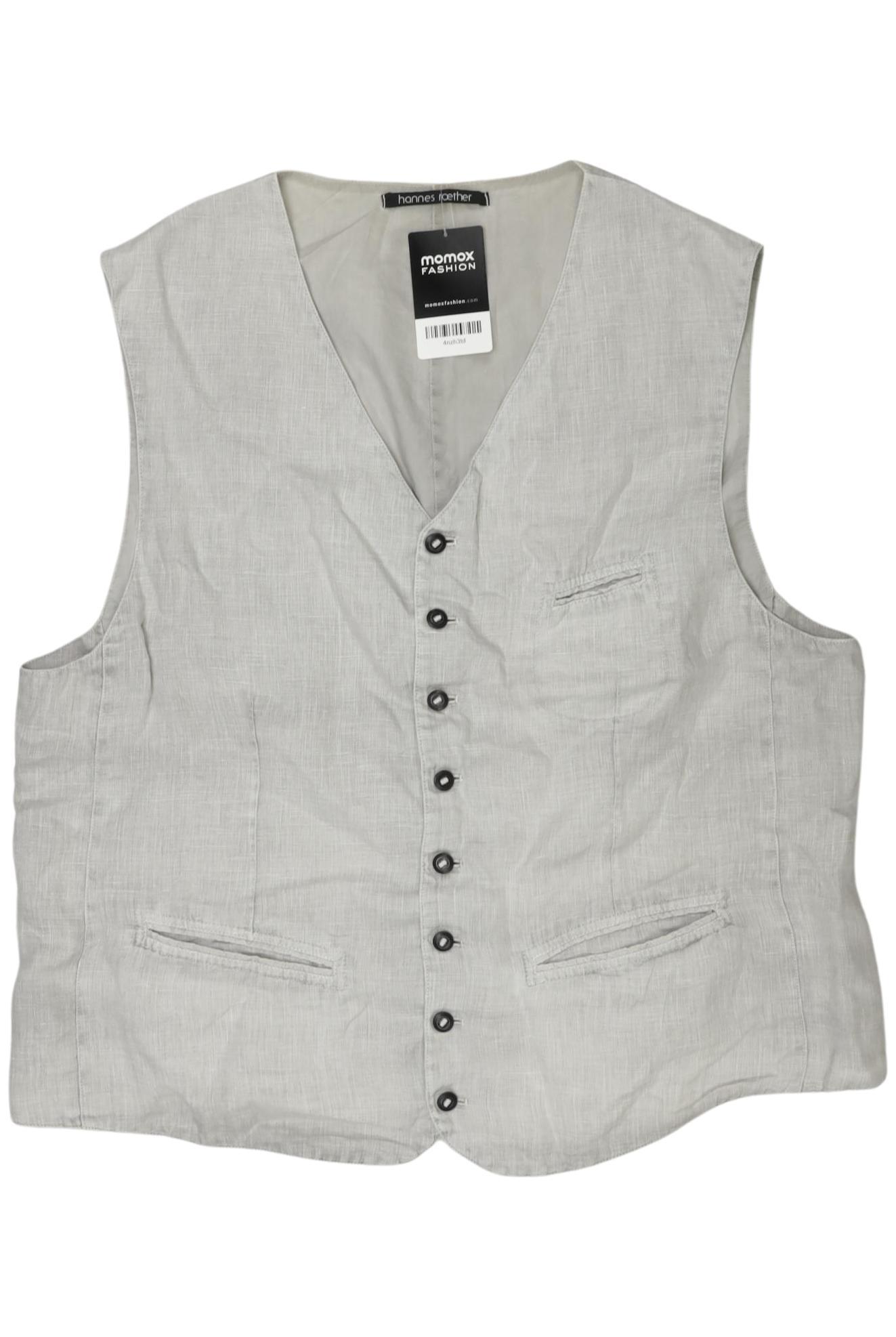 

hannes roether Herren Weste, grau, Gr. 56
