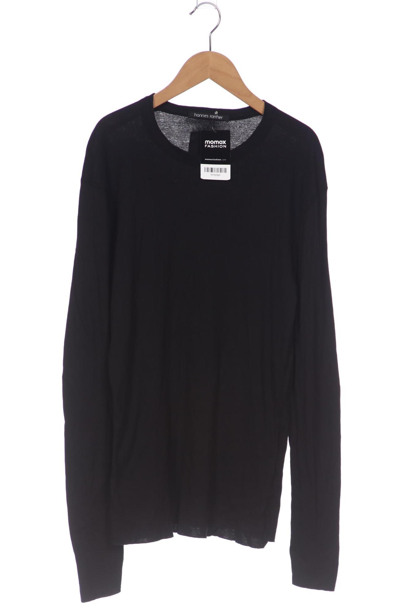 

hannes roether Herren Langarmshirt, schwarz, Gr. 48
