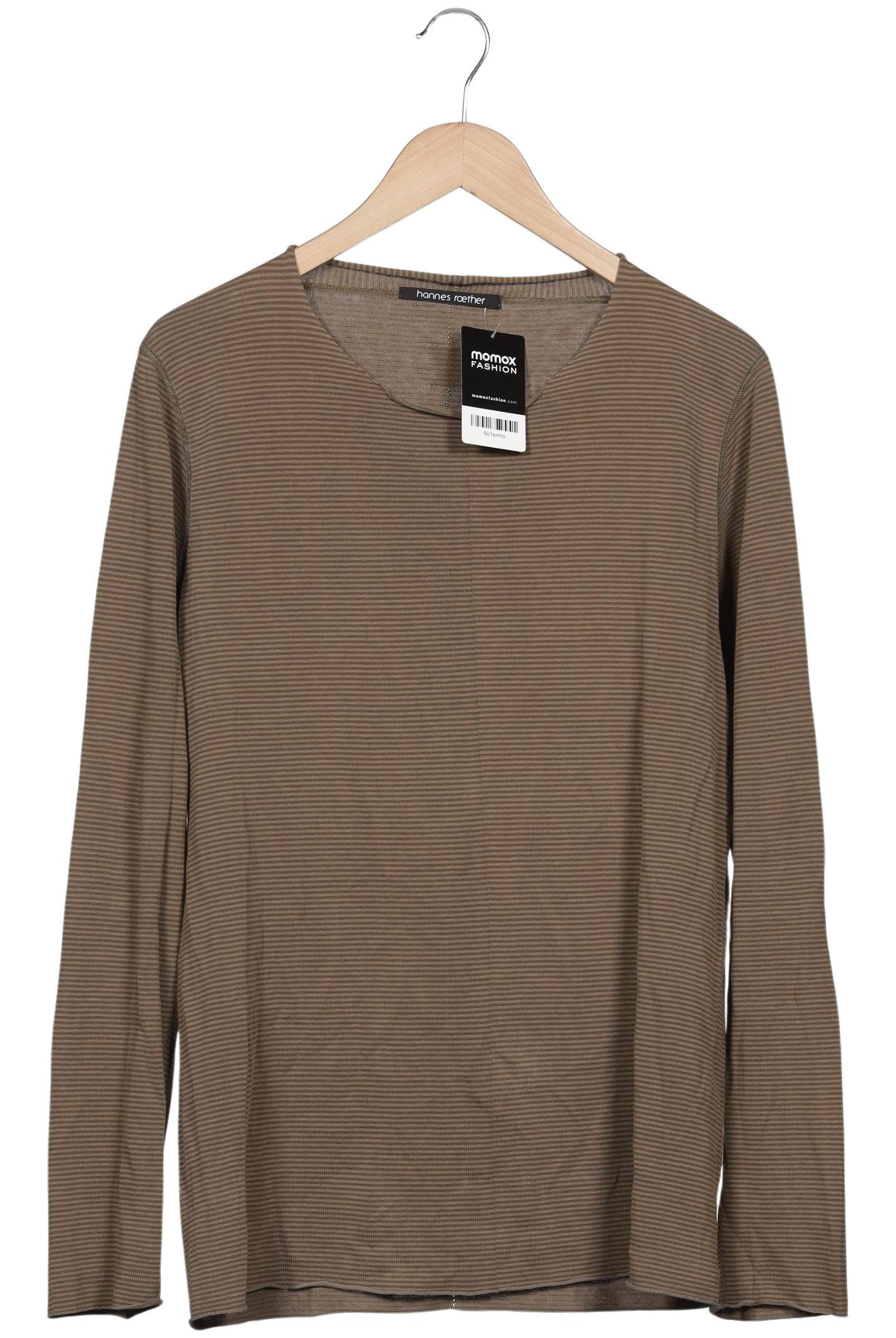 

hannes roether Herren Langarmshirt, braun, Gr. 52