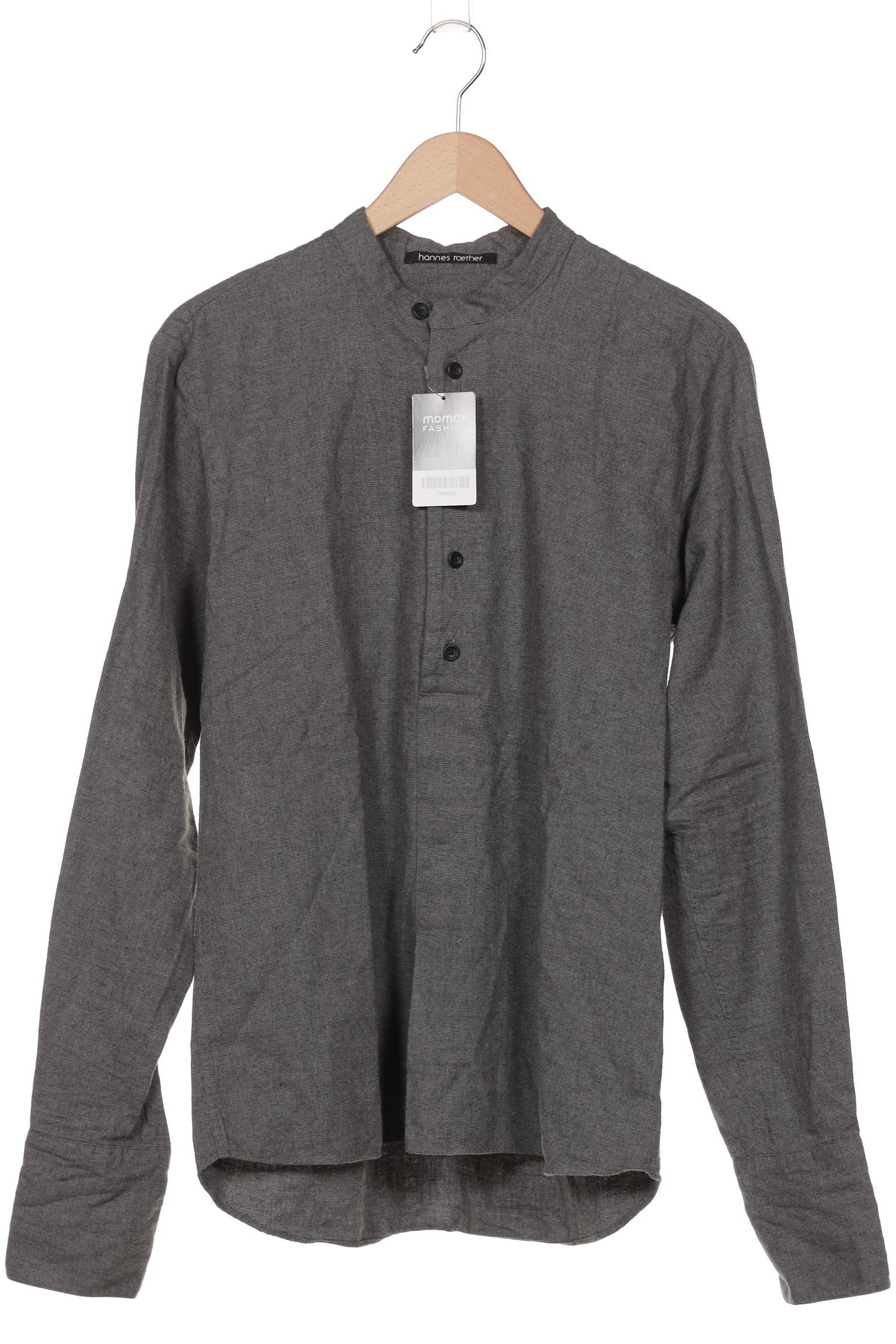 Thumbnail - hannes roether Herren Langarmshirt, grau, Gr. 56