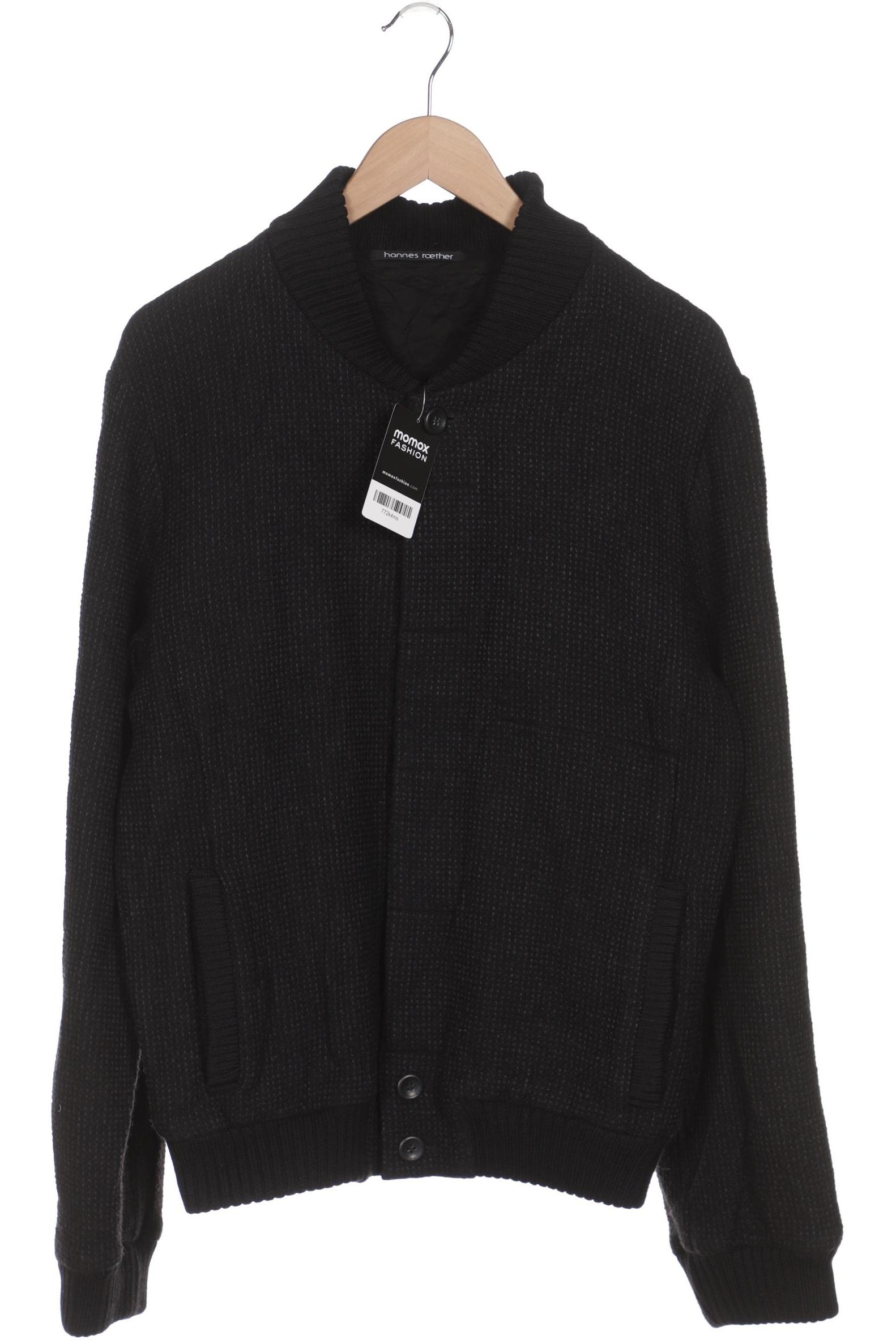 

hannes roether Herren Jacke, schwarz, Gr. 48