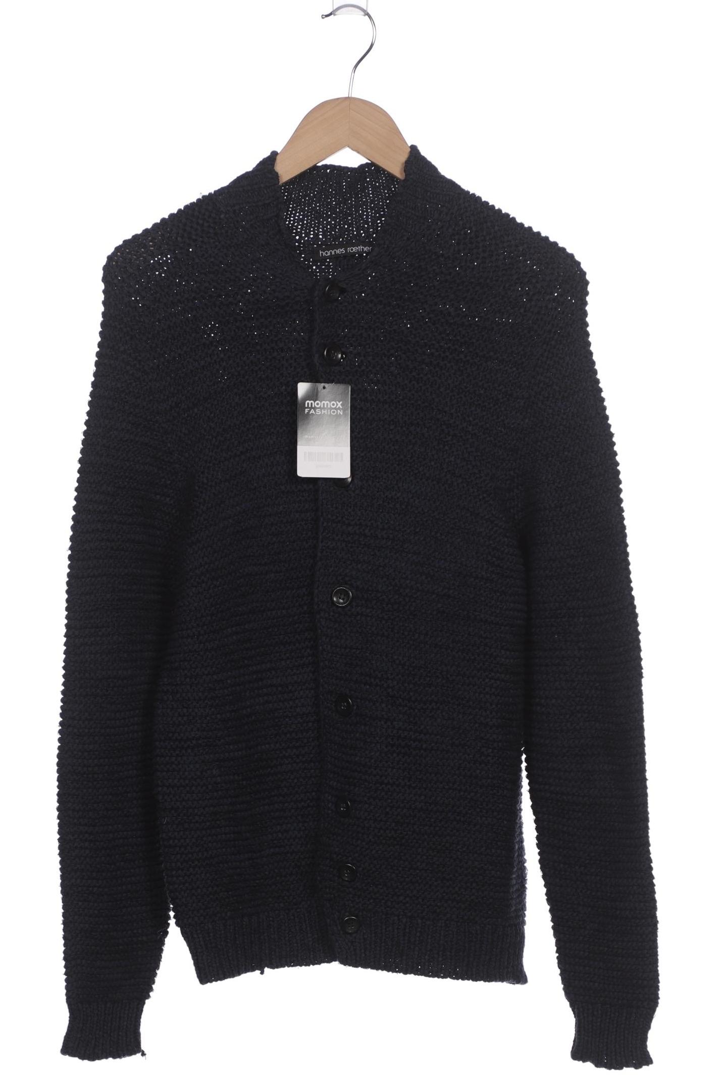 

hannes roether Herren Strickjacke, marineblau, Gr. 48