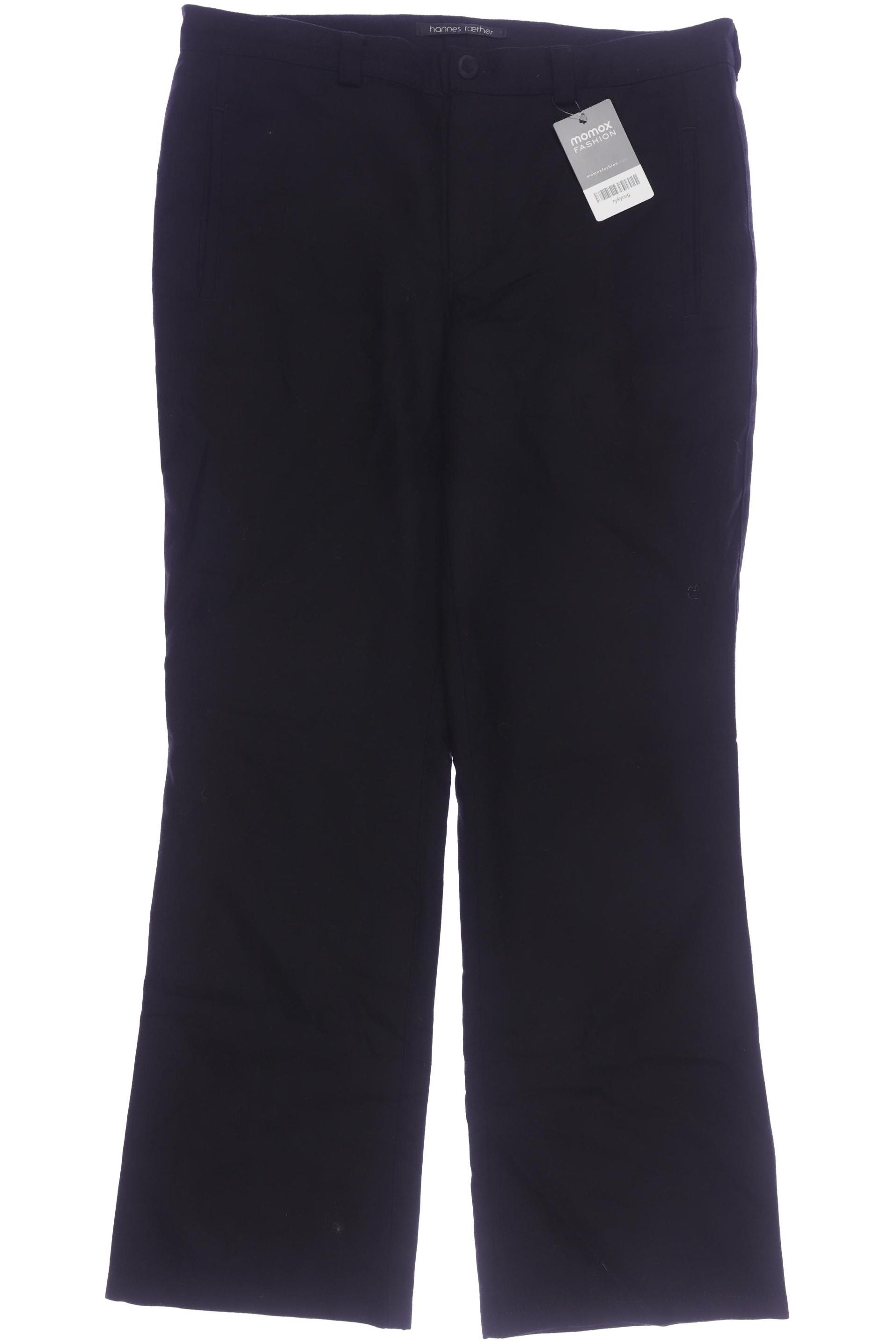 

hannes roether Herren Stoffhose, schwarz, Gr. 0