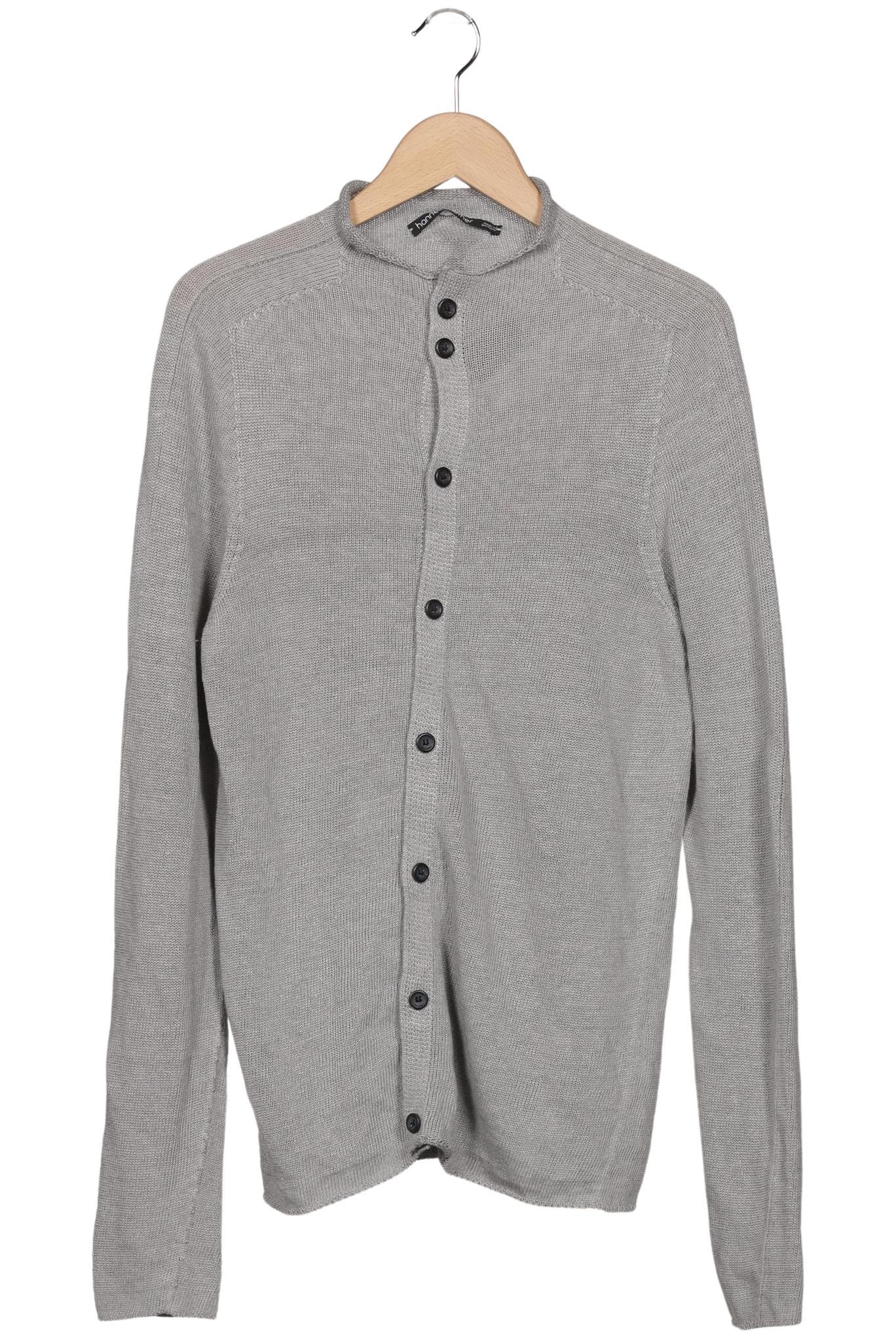 

hannes roether Herren Strickjacke, grau, Gr. 48