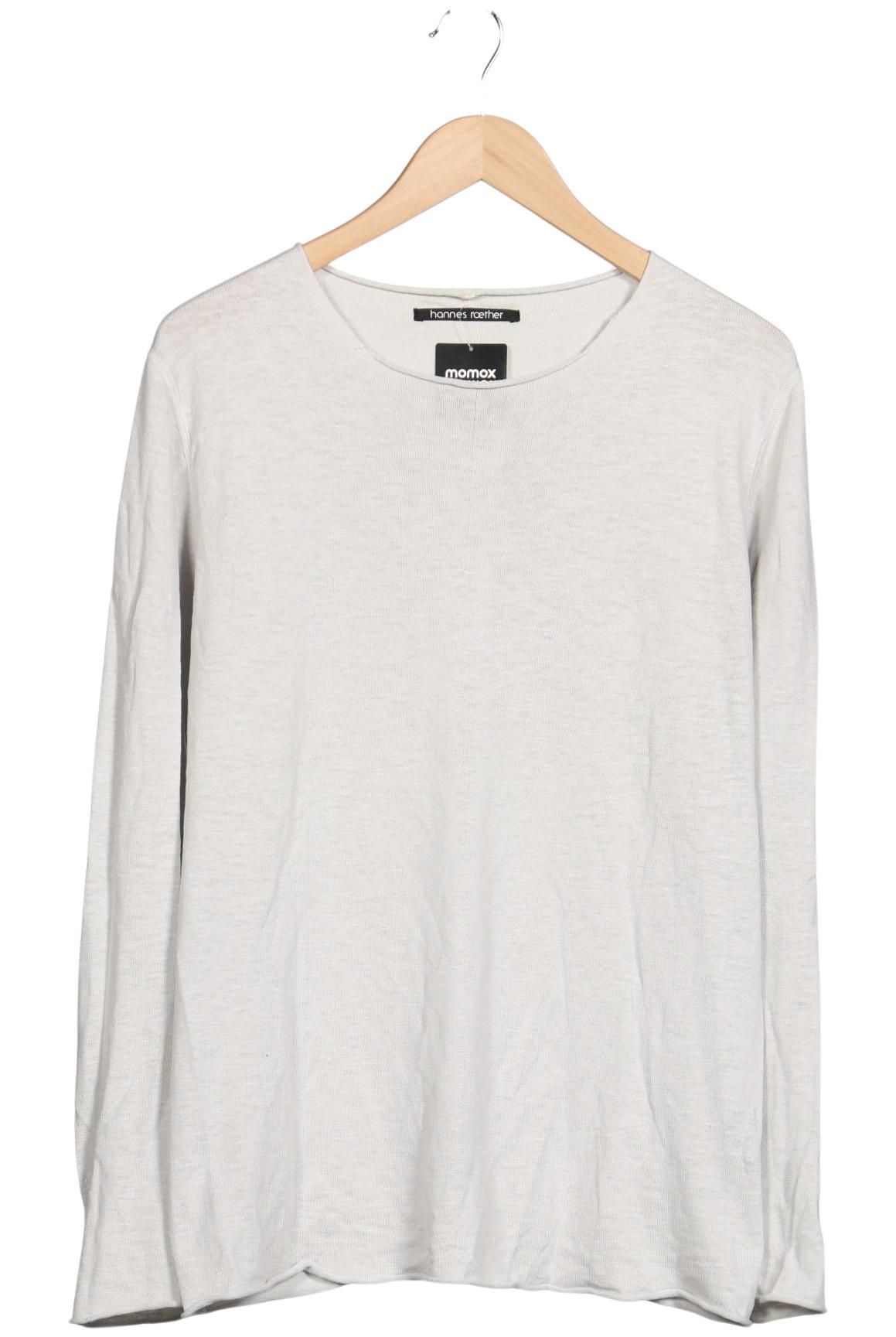 

hannes roether Herren Langarmshirt, grau, Gr. 48