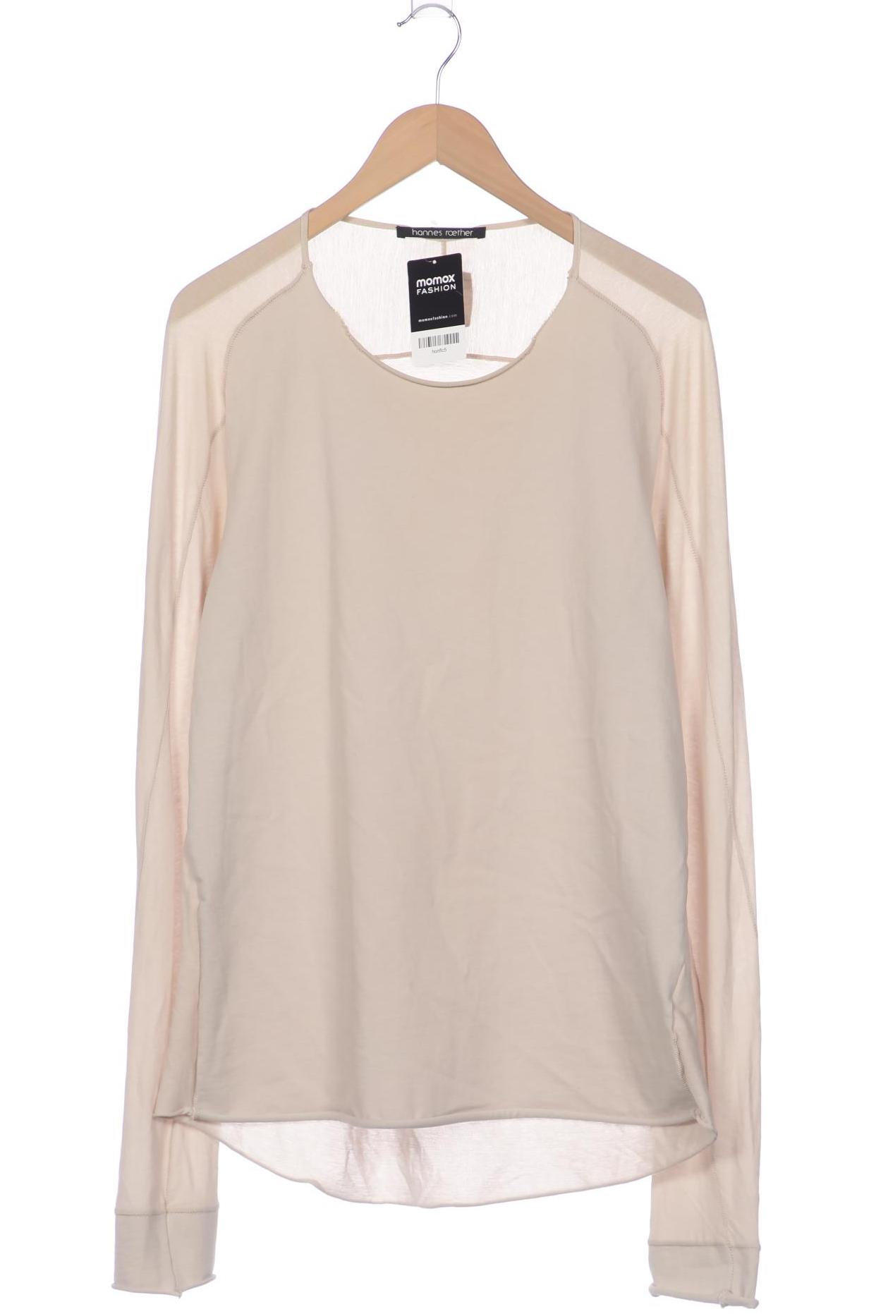 

hannes roether Herren Langarmshirt, beige, Gr. 48