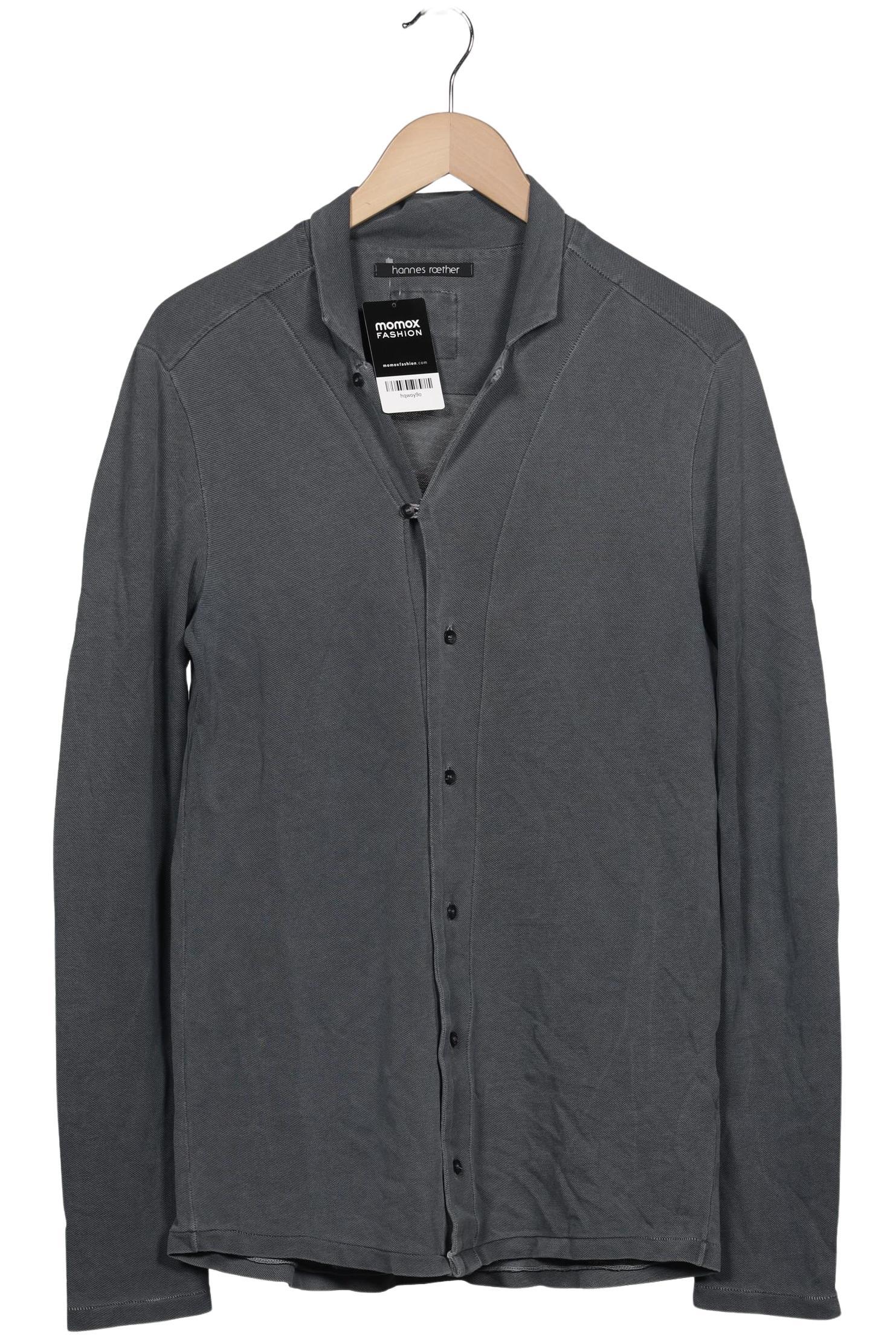 

hannes roether Herren Strickjacke, grau, Gr. 46