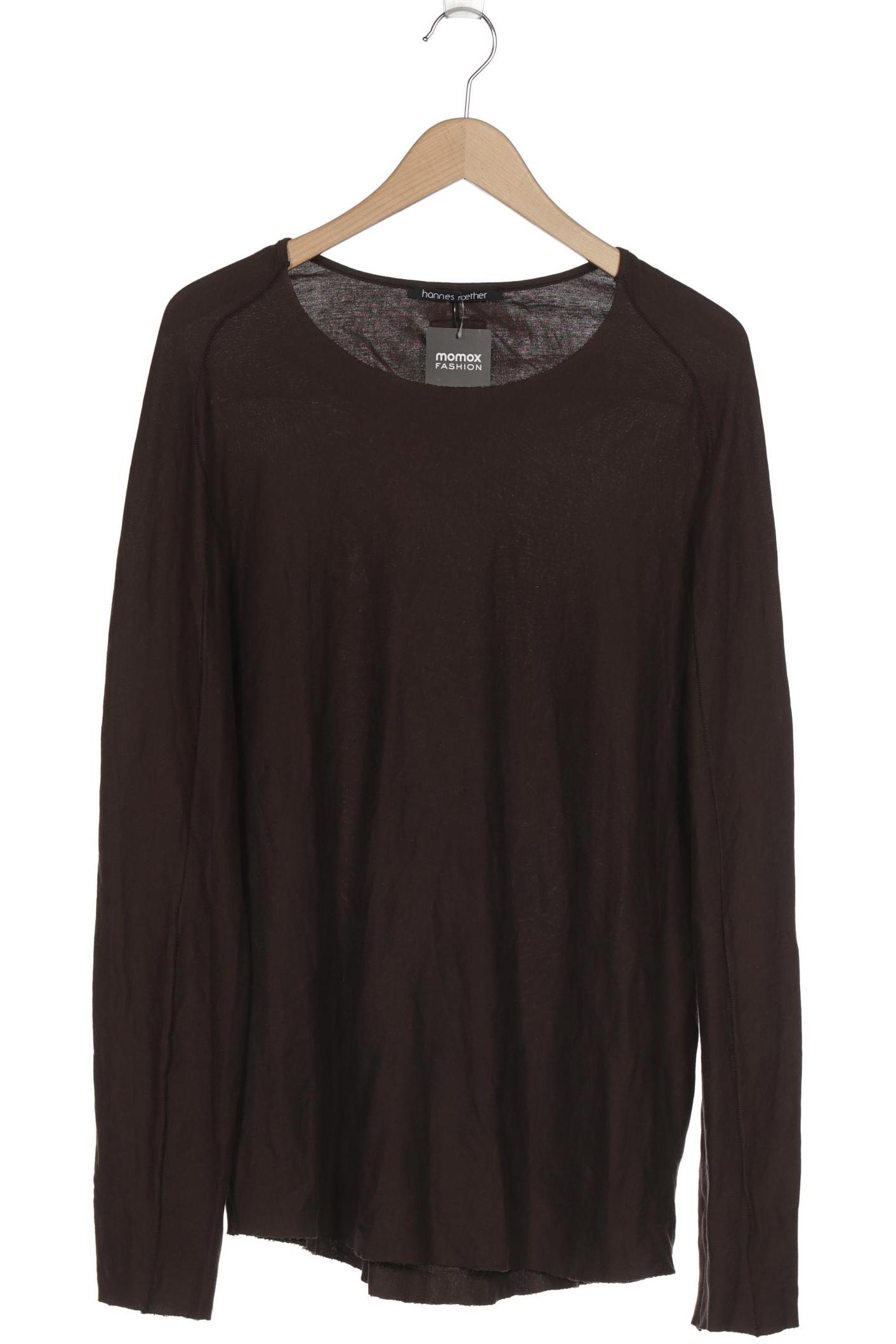 

hannes roether Herren Langarmshirt, braun, Gr. 54