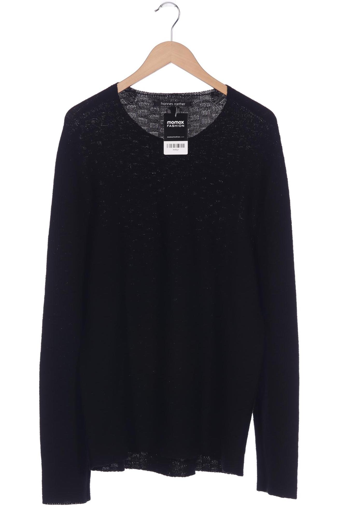 

hannes roether Herren Pullover, schwarz, Gr. 56