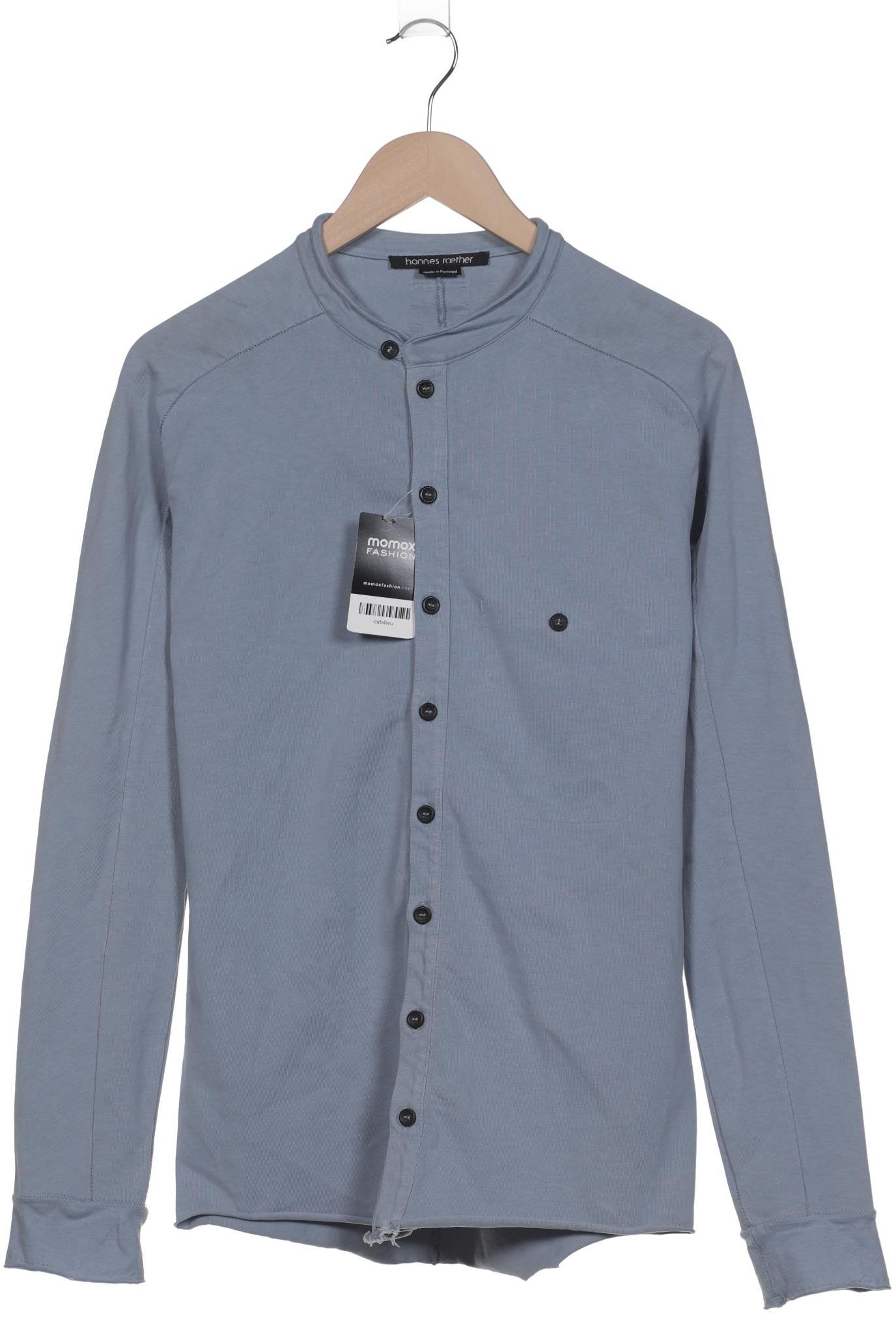 

hannes roether Herren Hemd, blau, Gr. 46