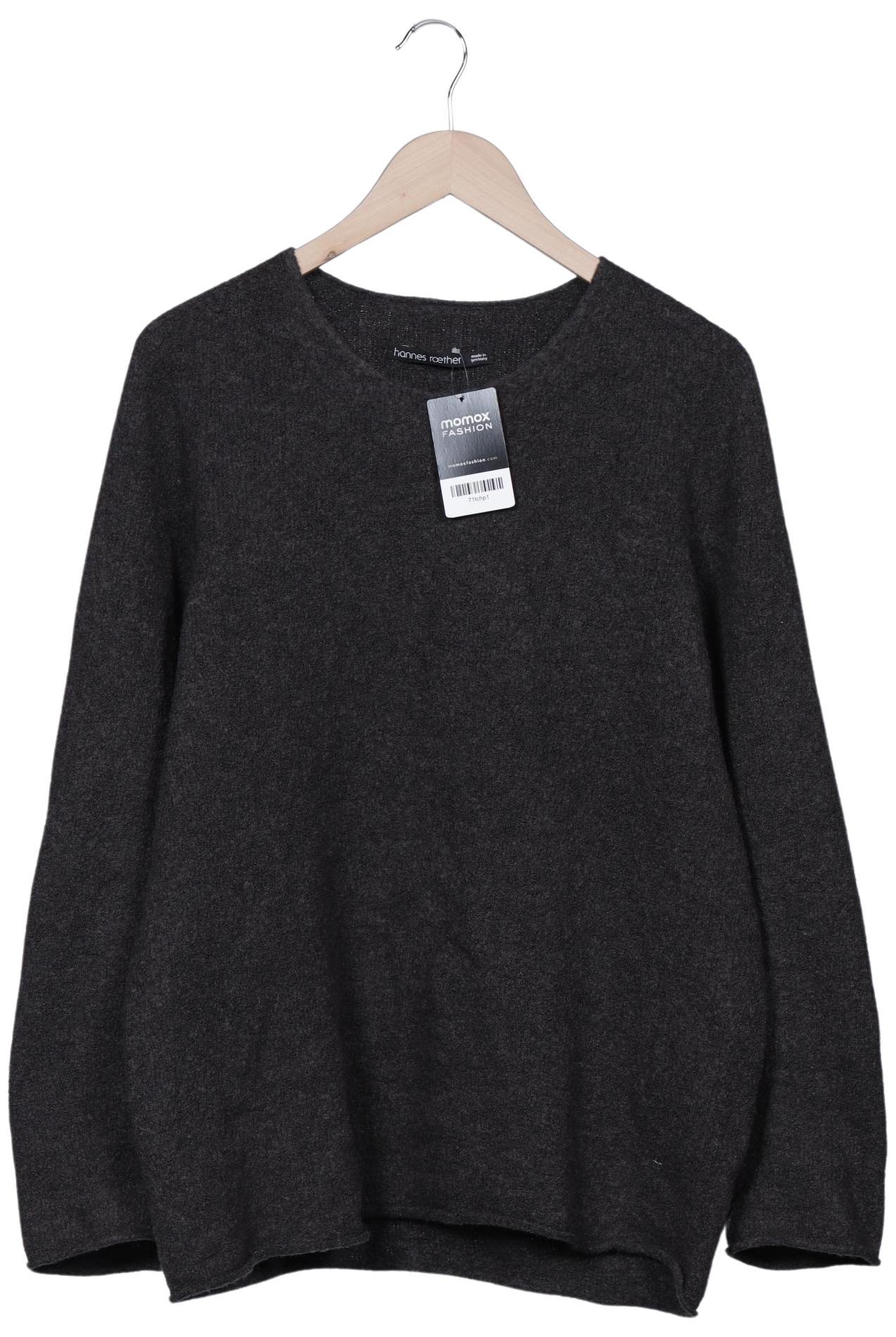 

hannes roether Herren Pullover, grau, Gr. 56