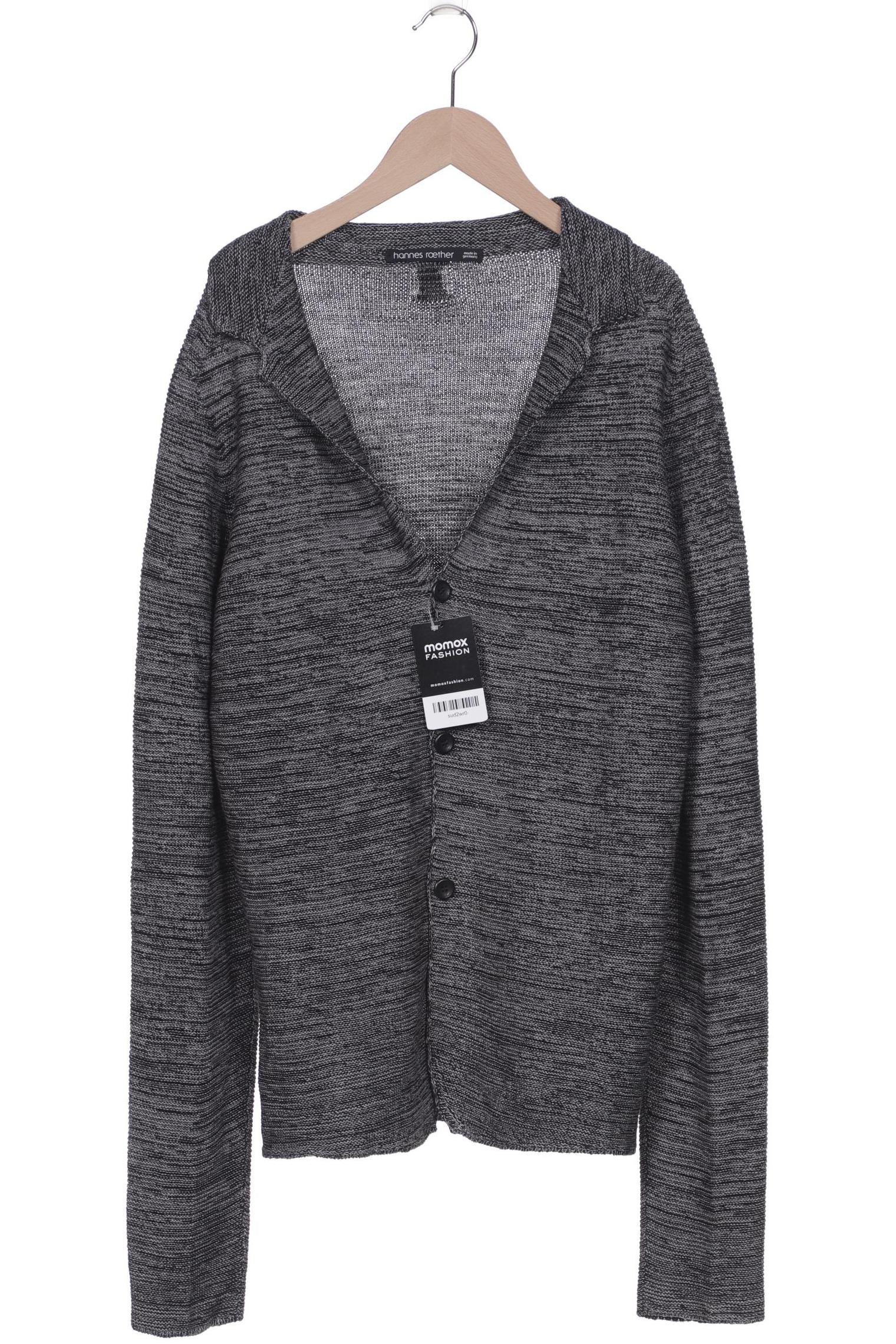 

hannes roether Herren Strickjacke, grau